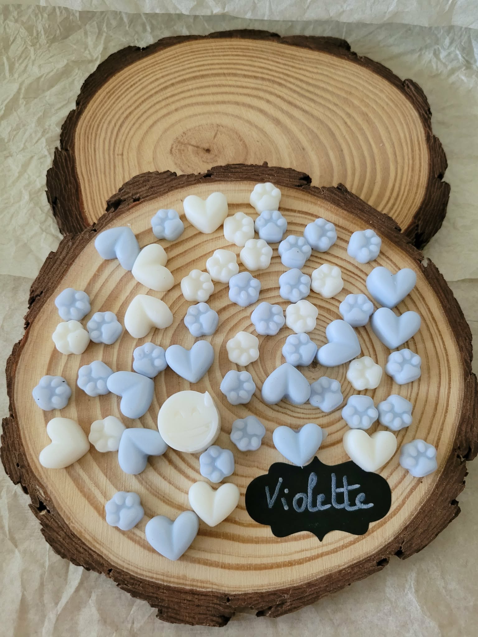 Fondant Les Minis Patounes de Cha'Chat 🐾 Violette – 30 g