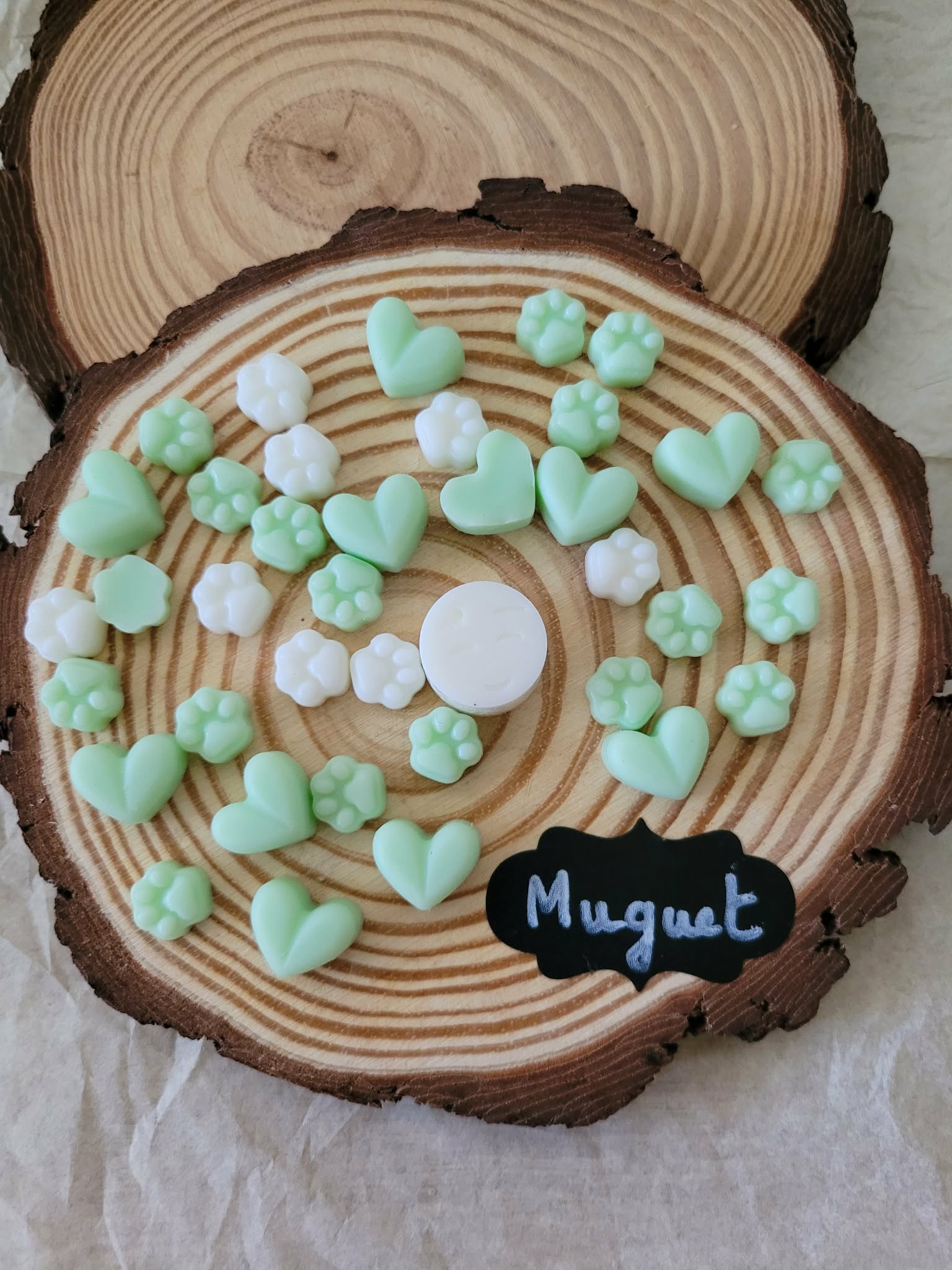 Fondant Cha'Chat et ses Minis Patounes 🐾 Muguet – 23 g