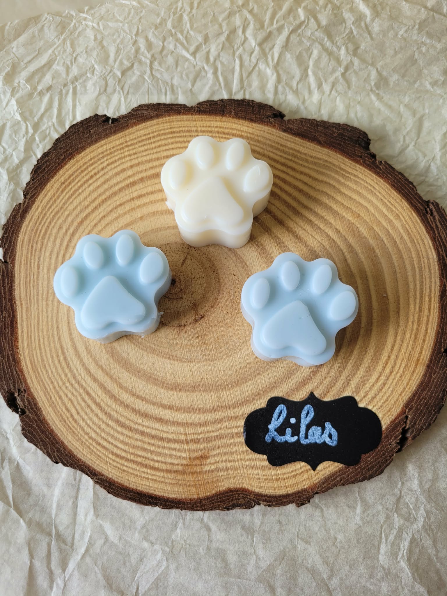 Fondants Les Patounes de Cha'Chat 🐾 Lilas 💜 – 37 g