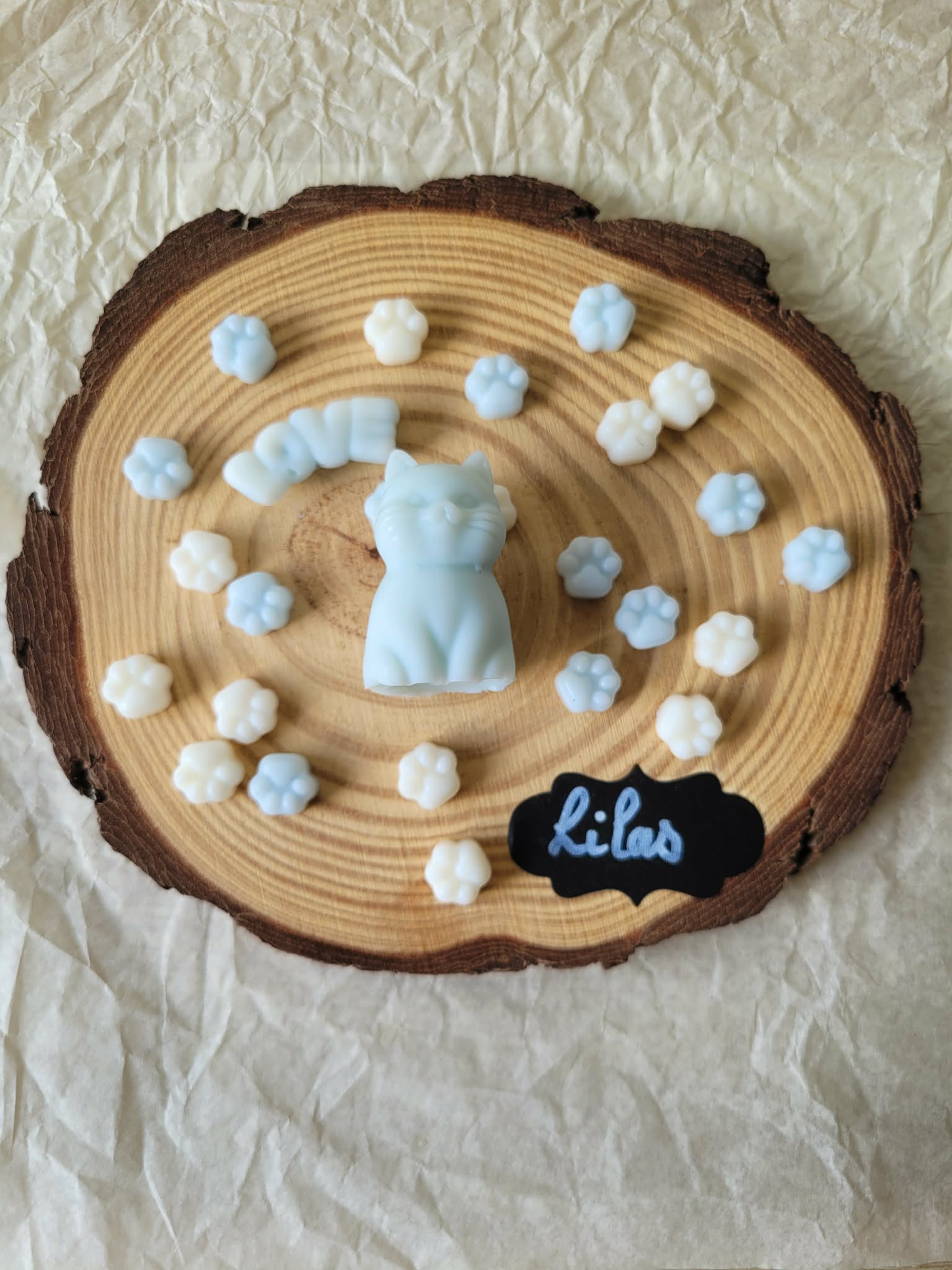 Fondant Cha'Chat et ses Minis Patounes 🐱💜 Lilas – 21 g