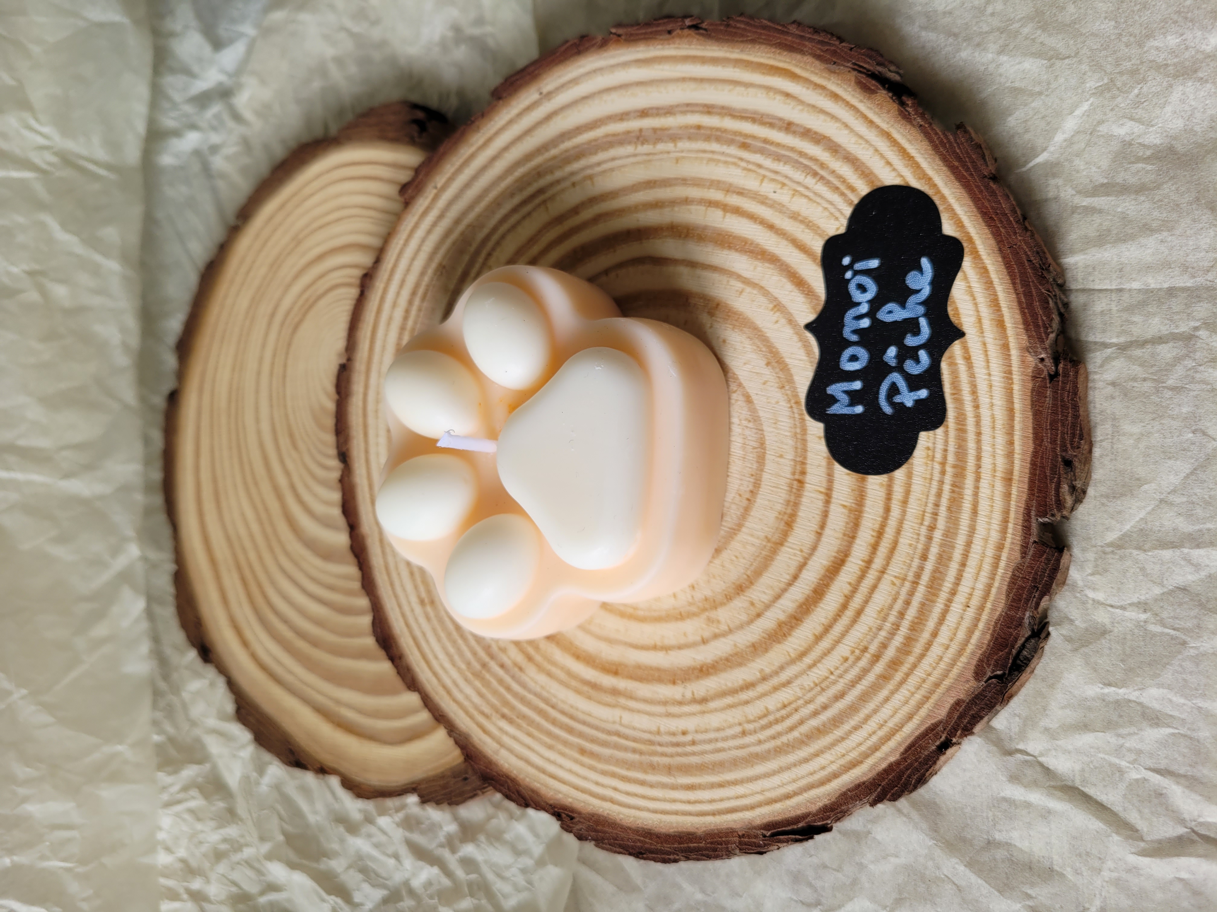 Bougie Parfumée Monoï Pêche -35g