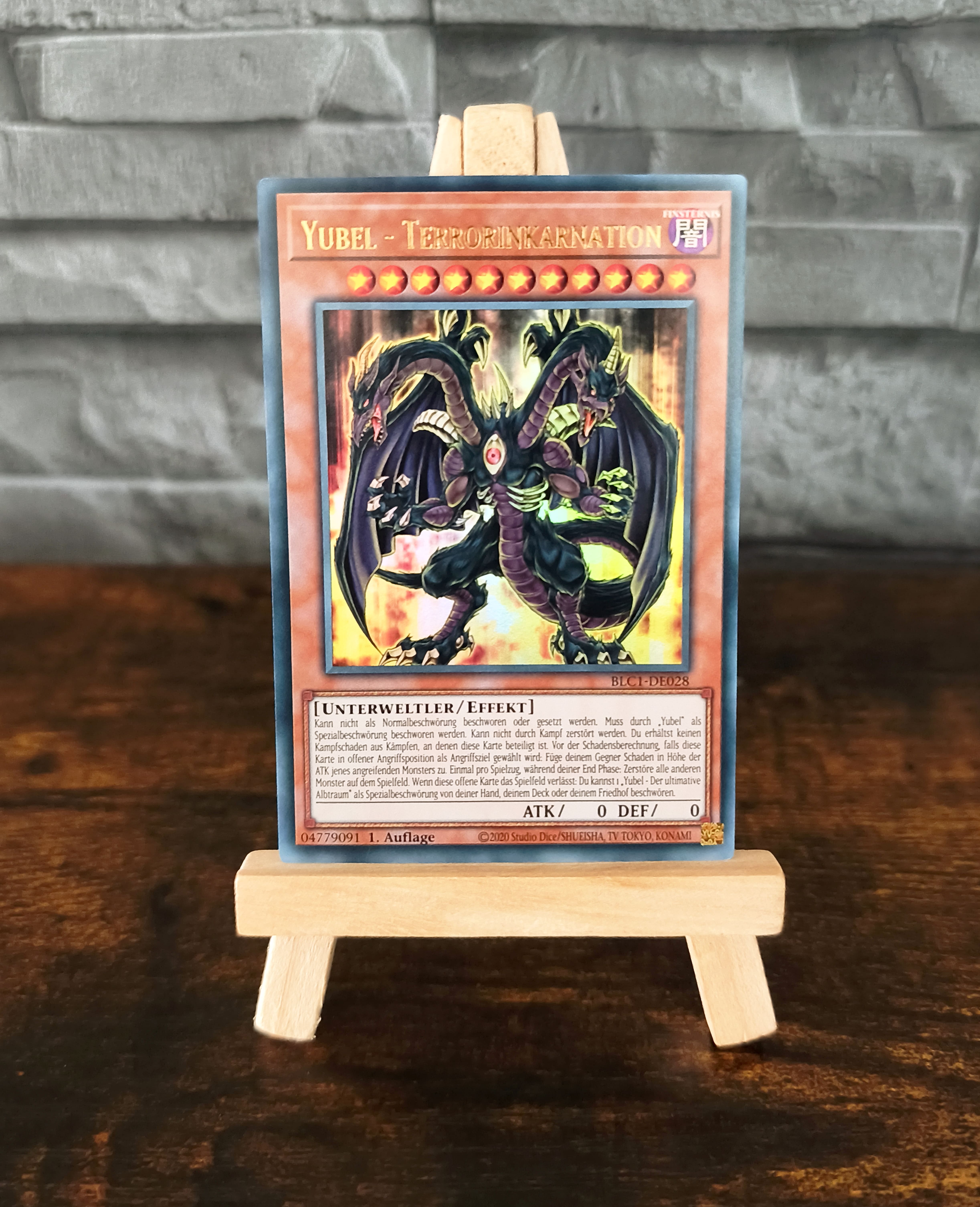 Yu-Gi-Oh! Sammelkarte Yubel - Terrorinkarnation (V.1 - Ultra Rare)