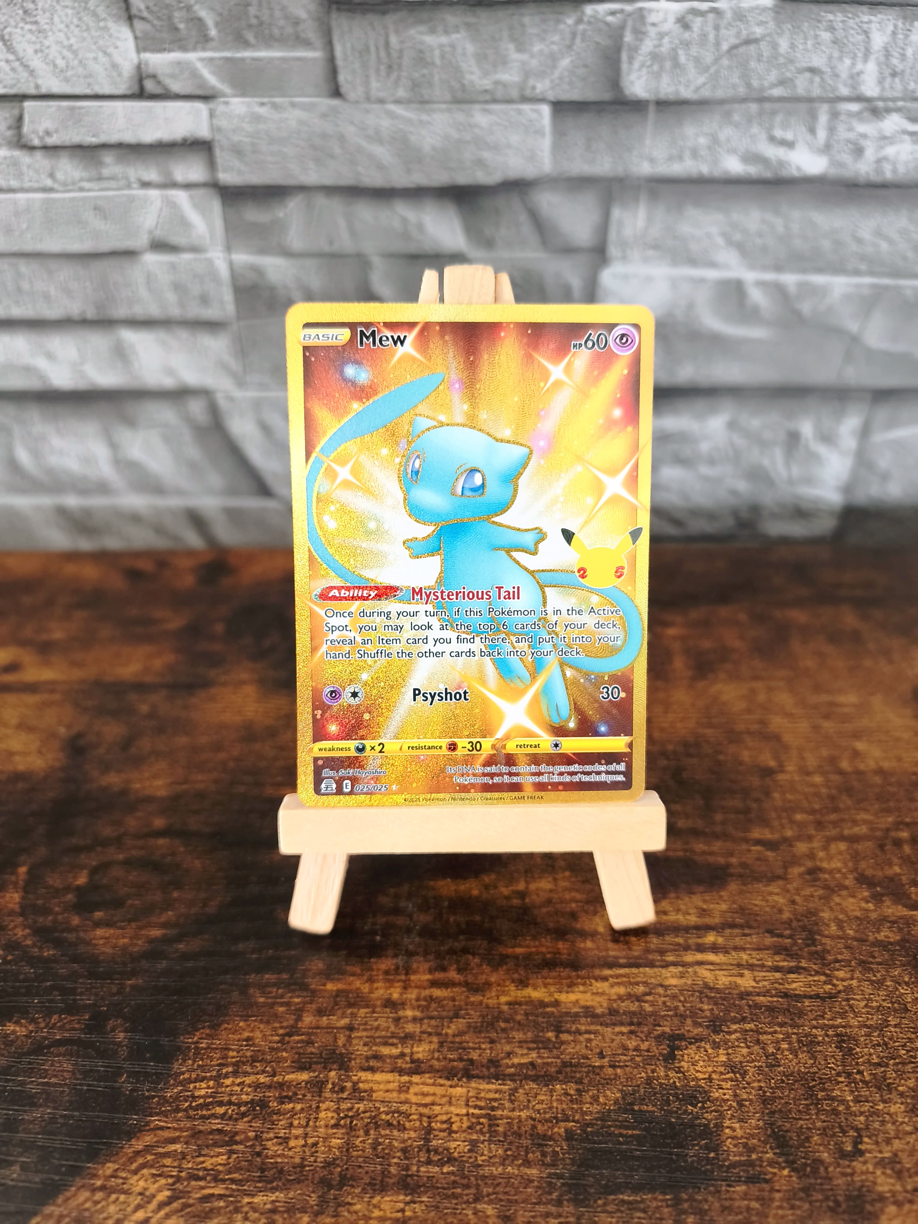 Pokémon Sammelkarte Mew (CEL 025)