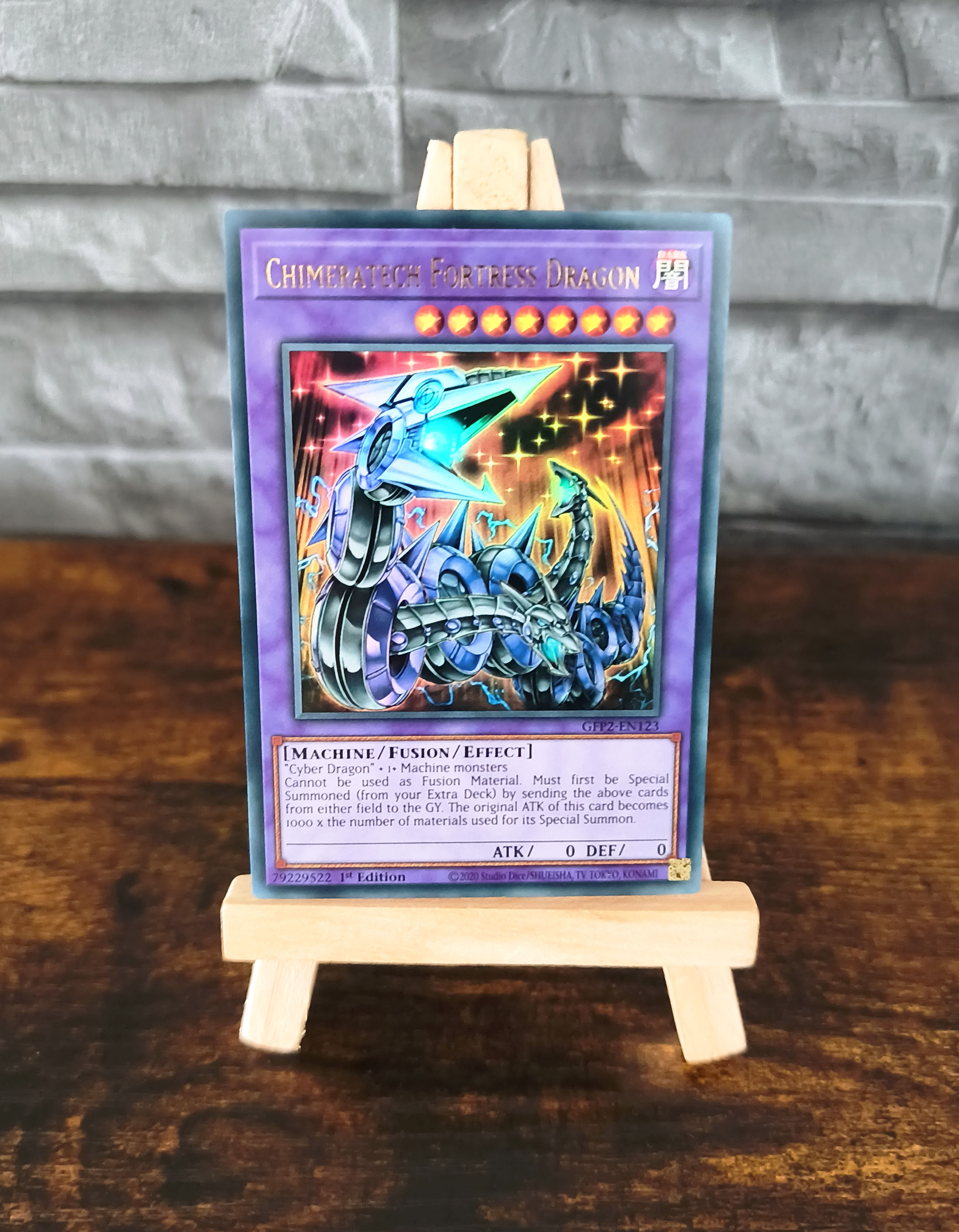 Yu-Gi-Oh! Sammelkarte Chimeratech-Festungsdrache
