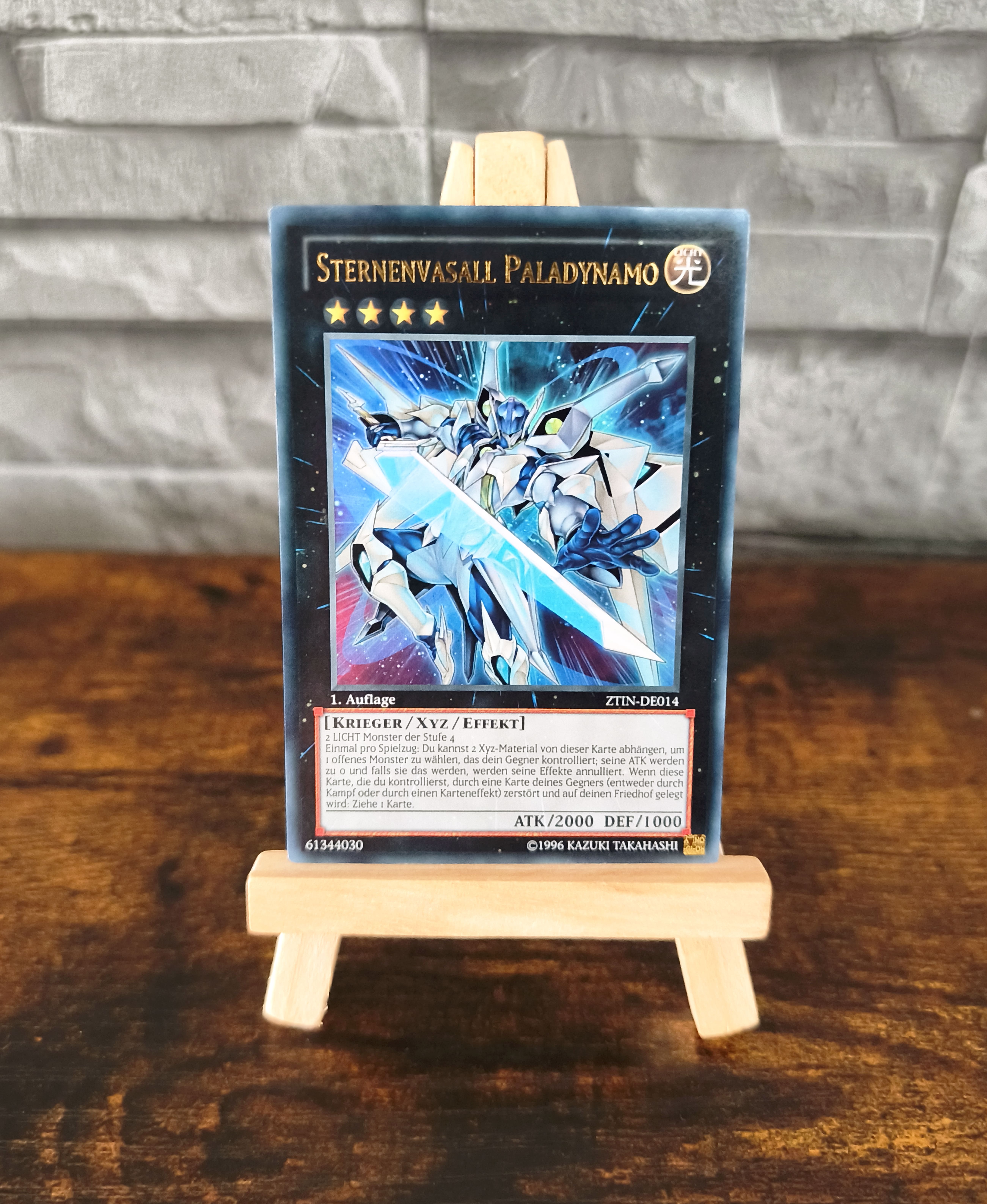 Yu-Gi-Oh! Sammelkarte Sternenvasall Paladynamo