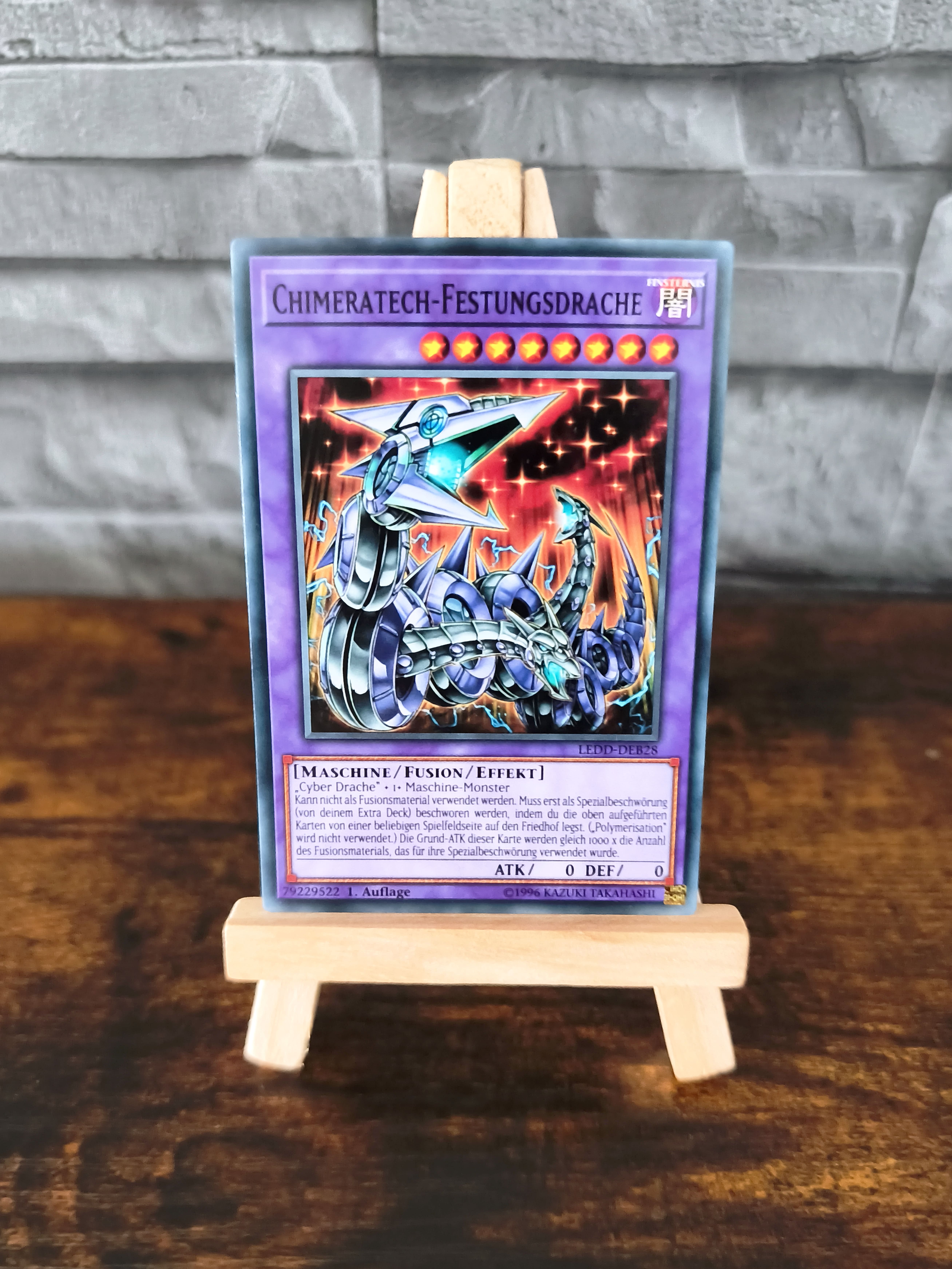 Yu-Gi-Oh! Sammelkarte Chimeratech-Festungsdrache