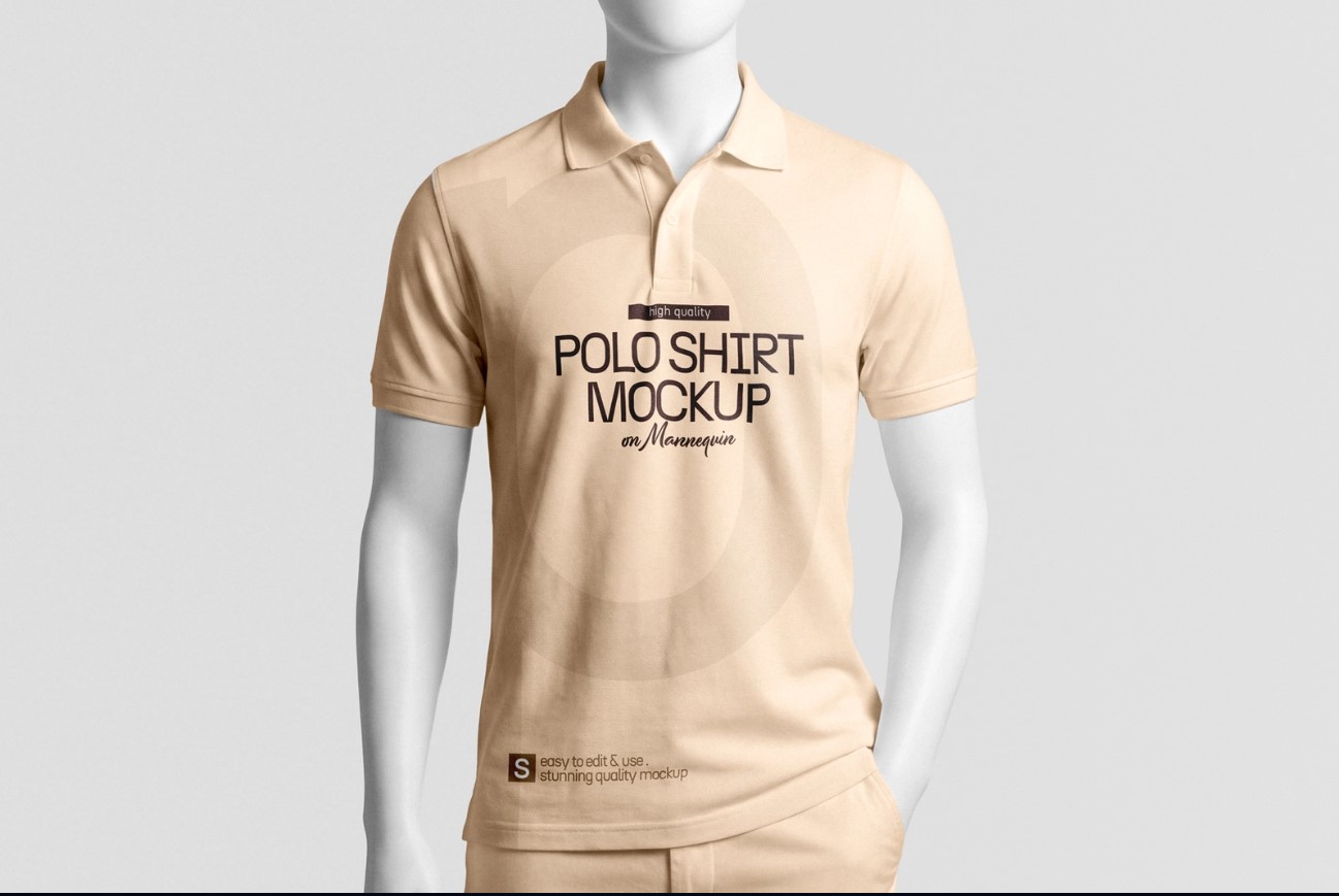 Beige Polo Shirt