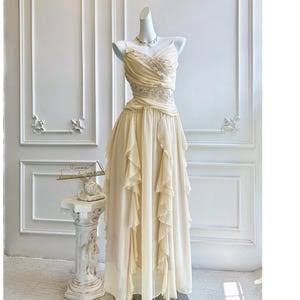 Ivory Evening Gown