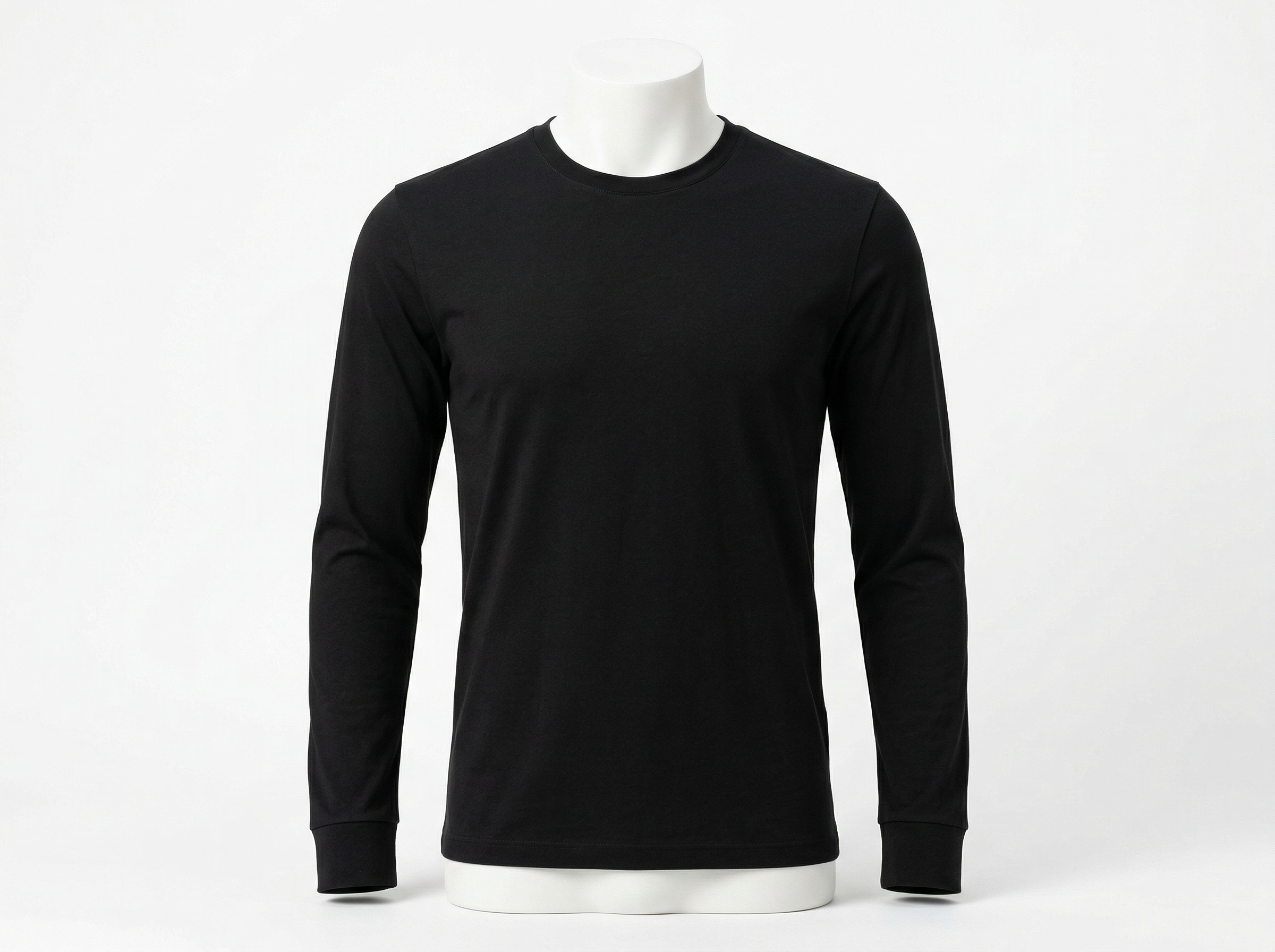 Classic Black Long Sleeve Shirt