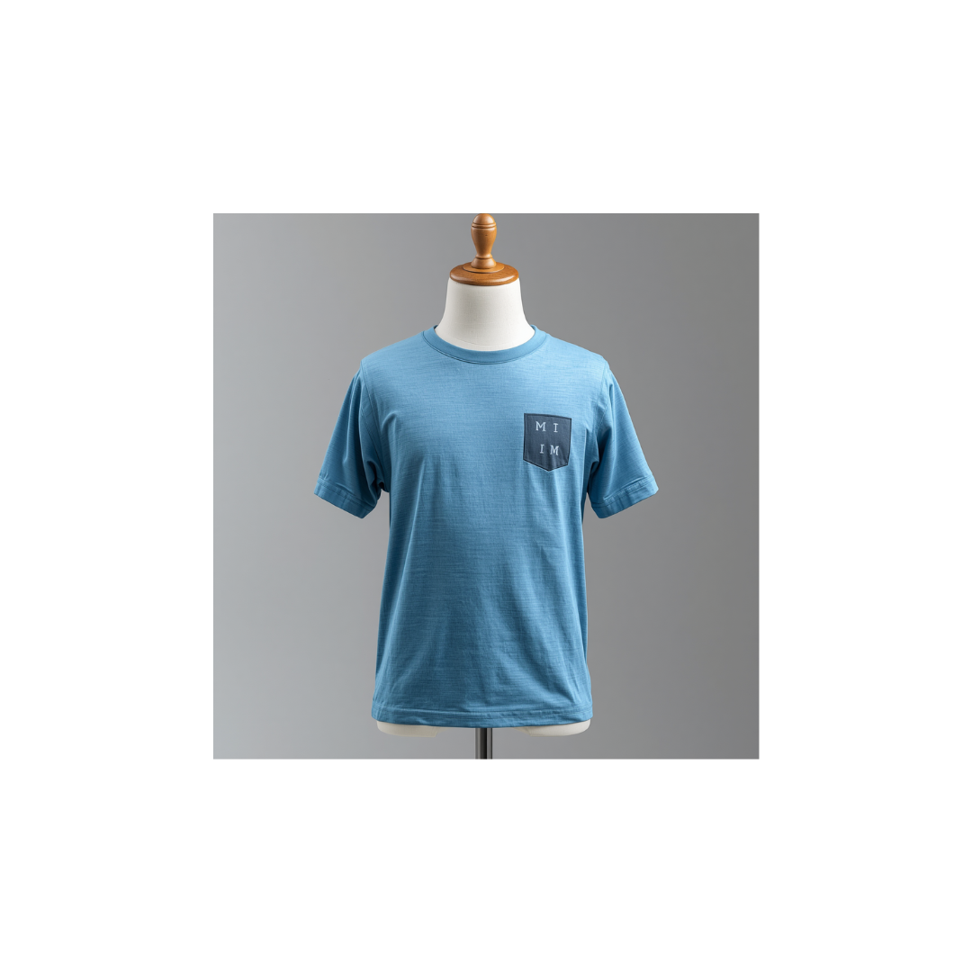 Kids Single Color Pocket T-Shirt