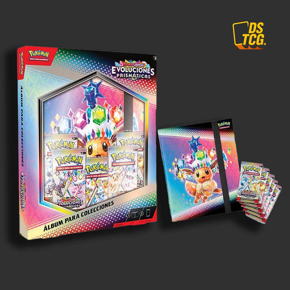 Álbum Pokémon Evoluciones Prismáticas - ESPAÑOL