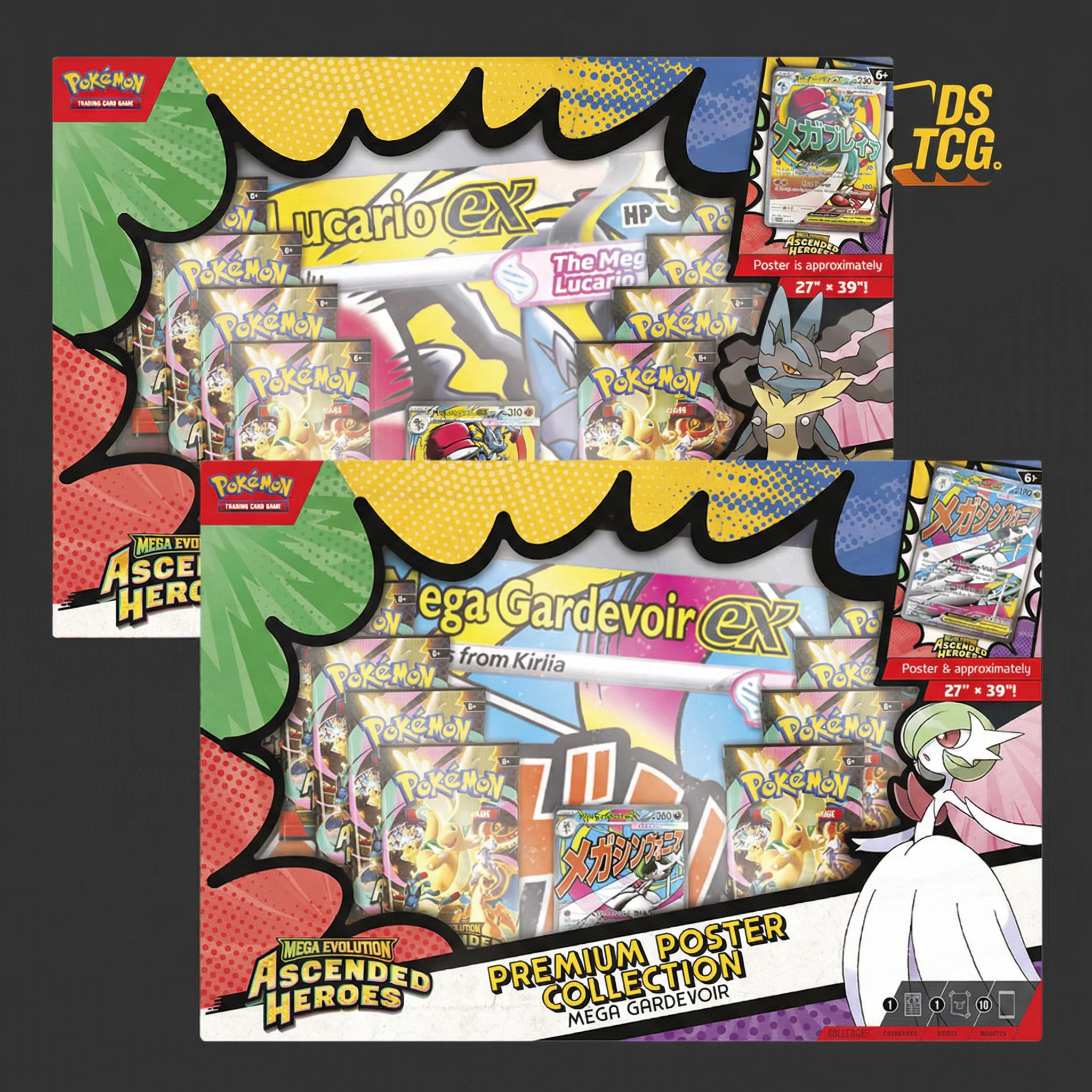 Caja Premium Poster Collection Ascended Heroes - INGLÉS