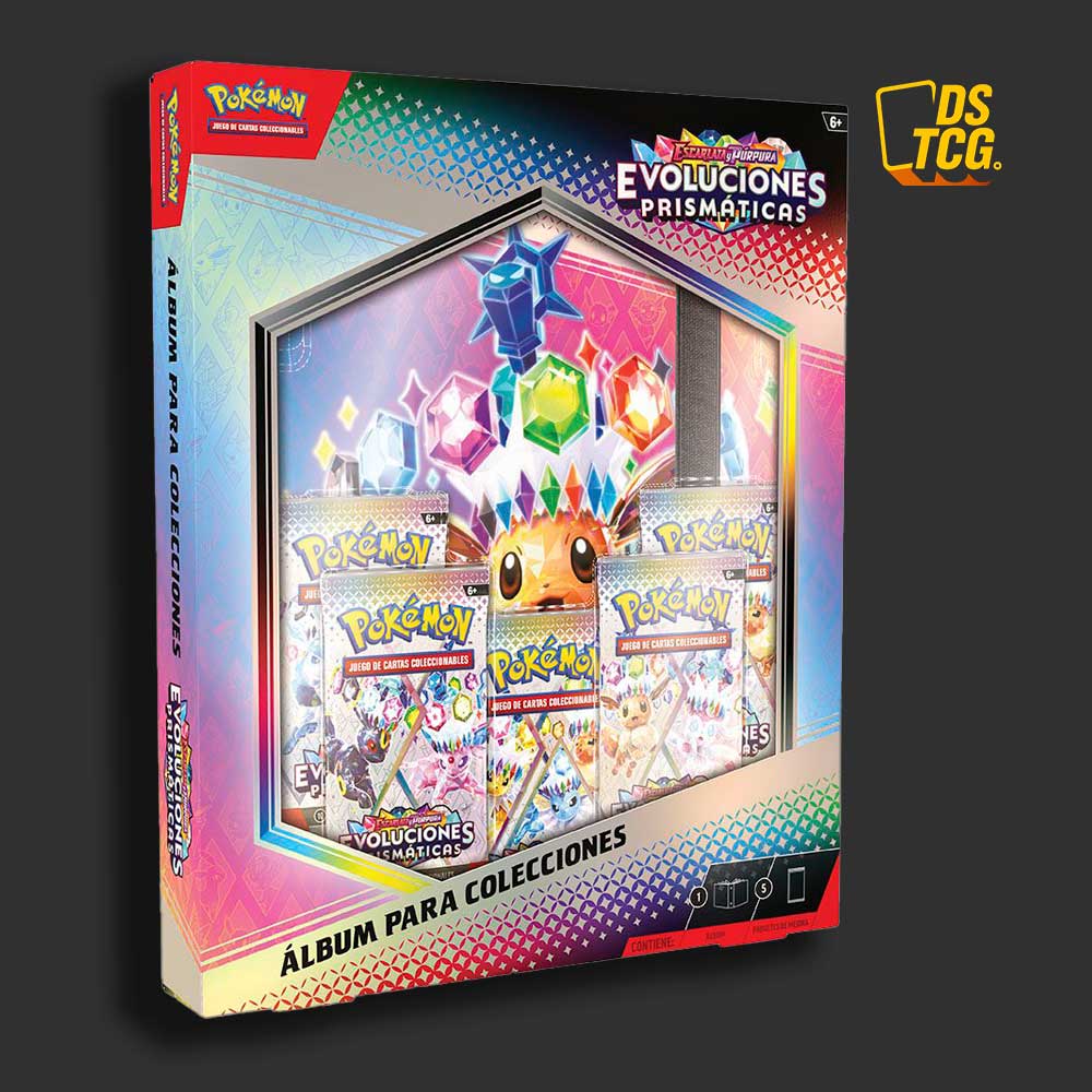 Álbum Pokémon Evoluciones Prismáticas - ESPAÑOL
