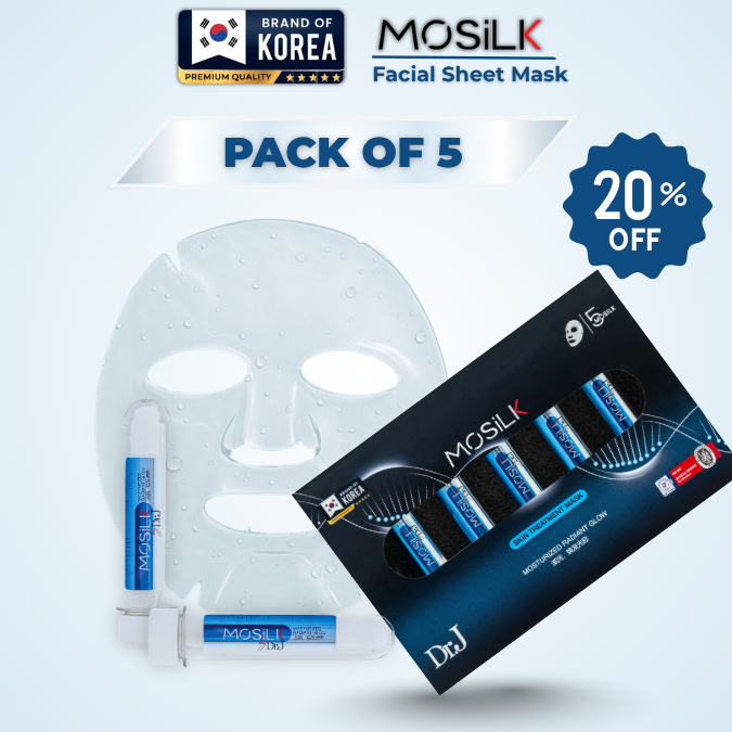 MOSILK Facial Sheet Mask Pack