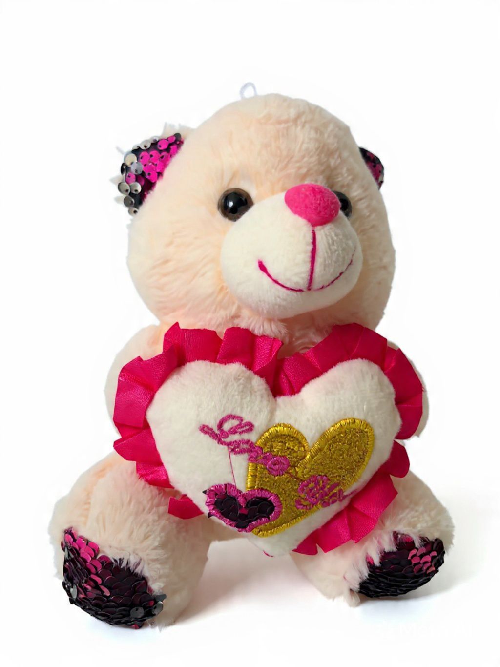 Oso de Peluche Crema Love