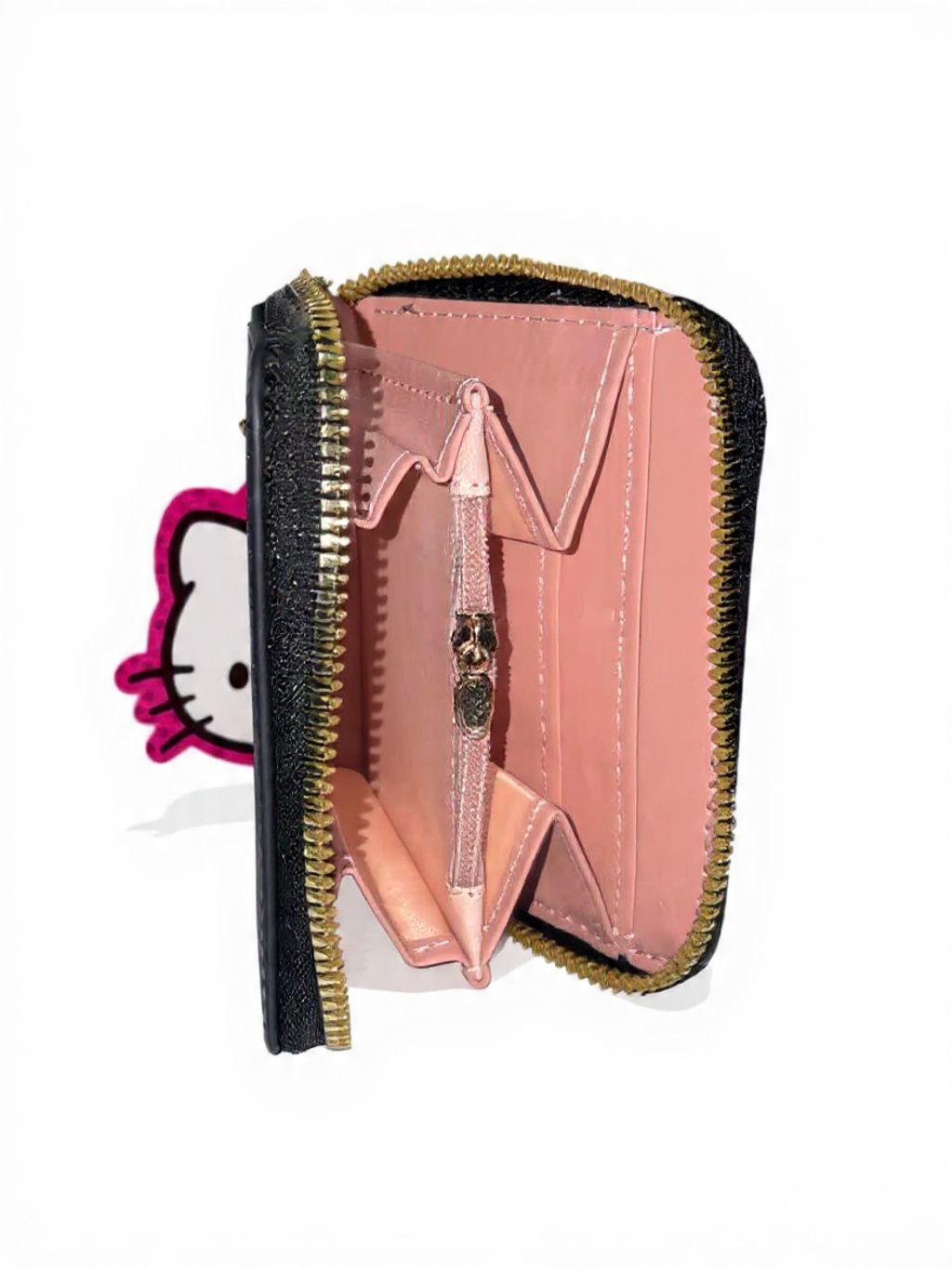 Billetera Minnie Mouse Negra – Diseño Style 