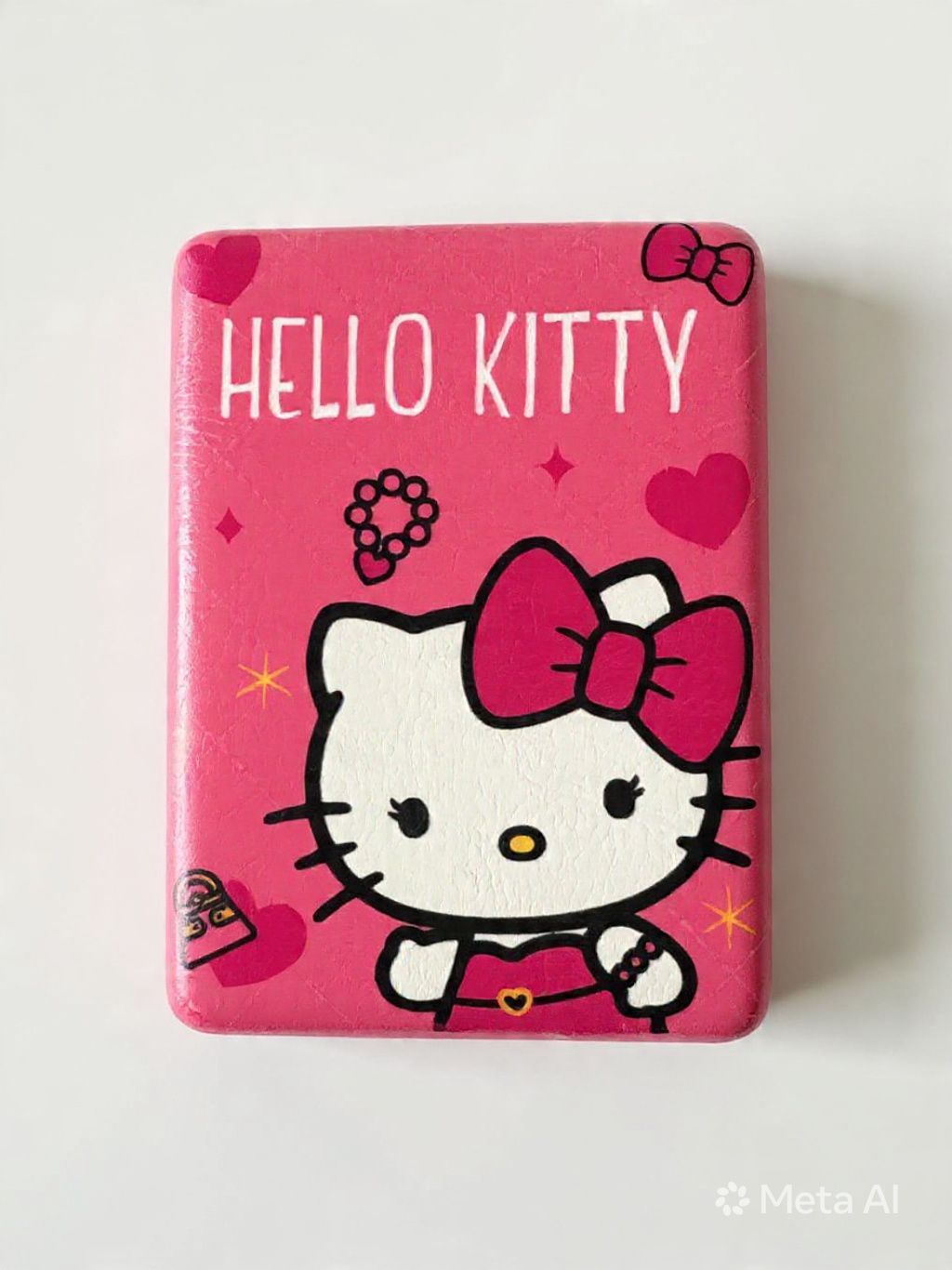 Espejo Compacto Hello Kitty Diseño Clásico y Portátil 