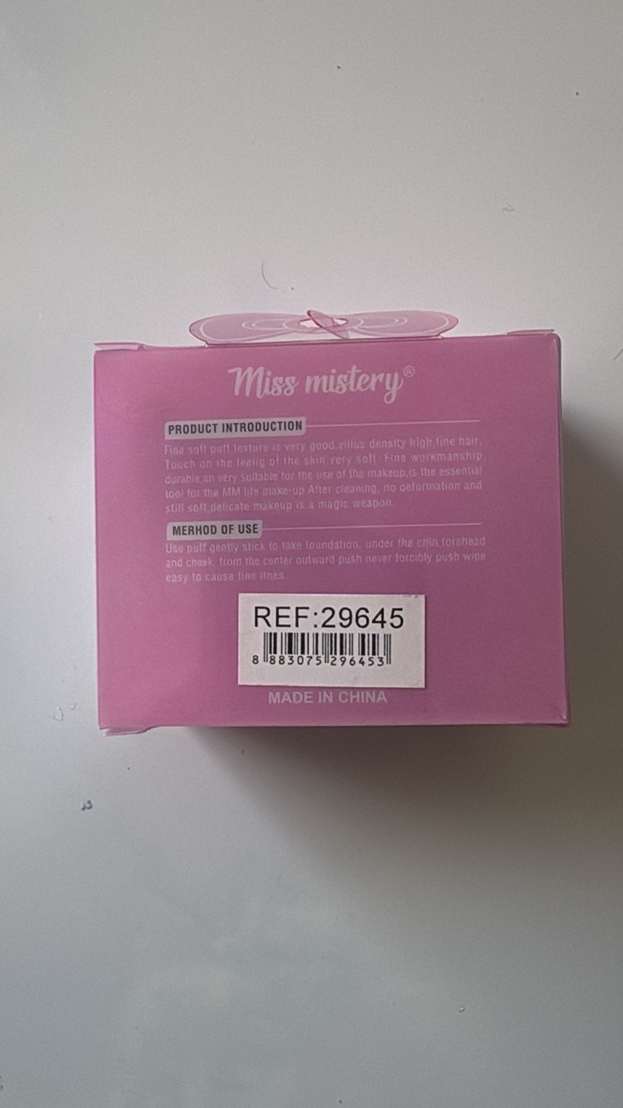 Set de Esponjas de Maquillaje Miss mistery