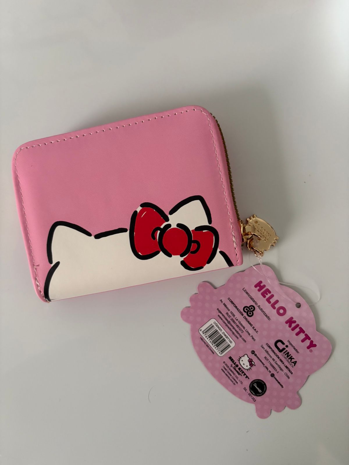 Billetera Hello Kitty Rosa 
