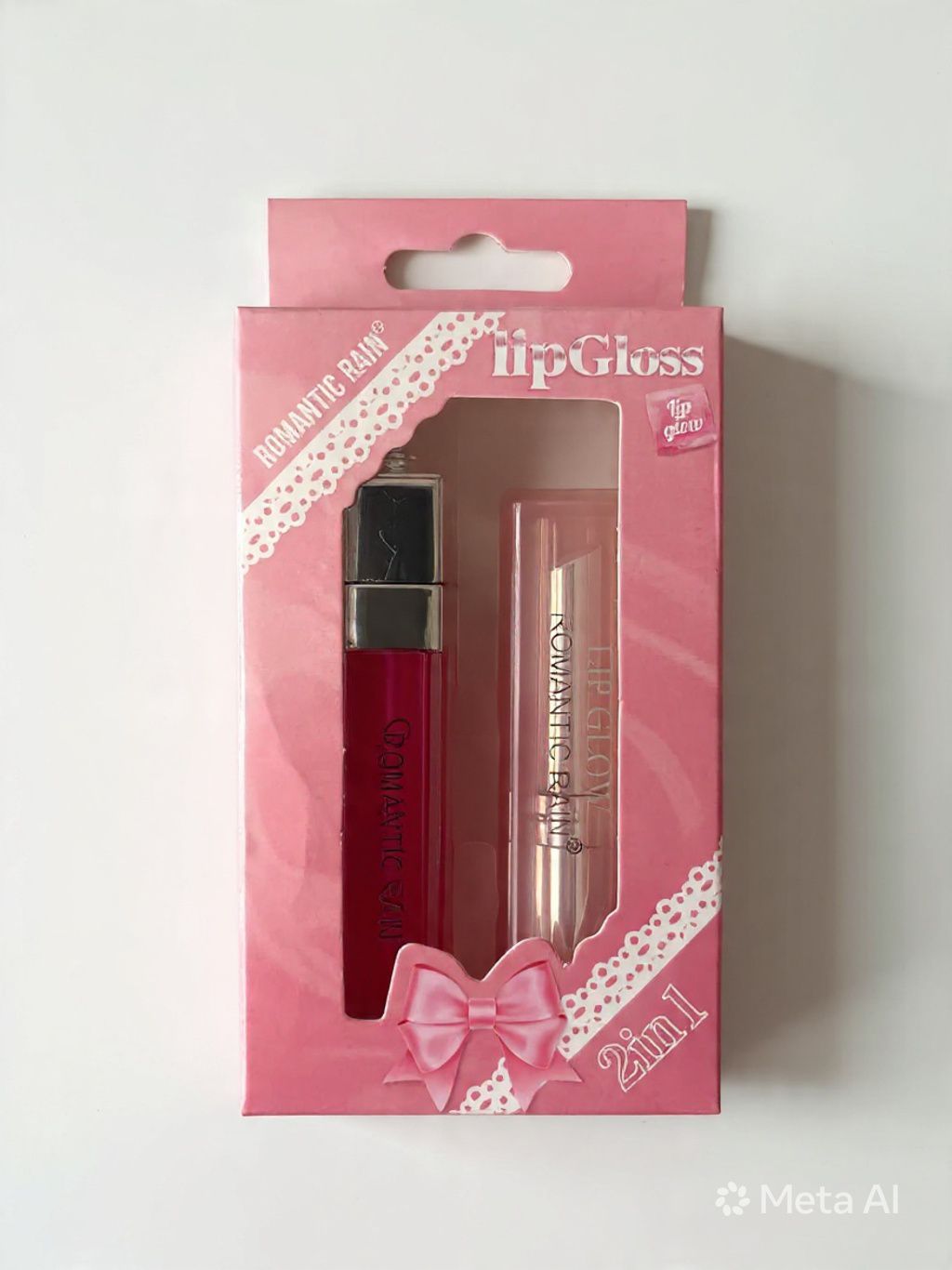 Lip Gloss + Pulsera Kawaii