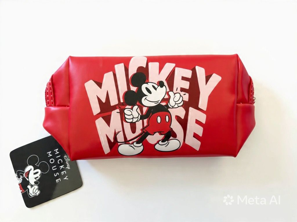 Cosmetiquero Mickey Mouse Rojo