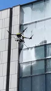 Mycie dronem dachu, elewacji x m2