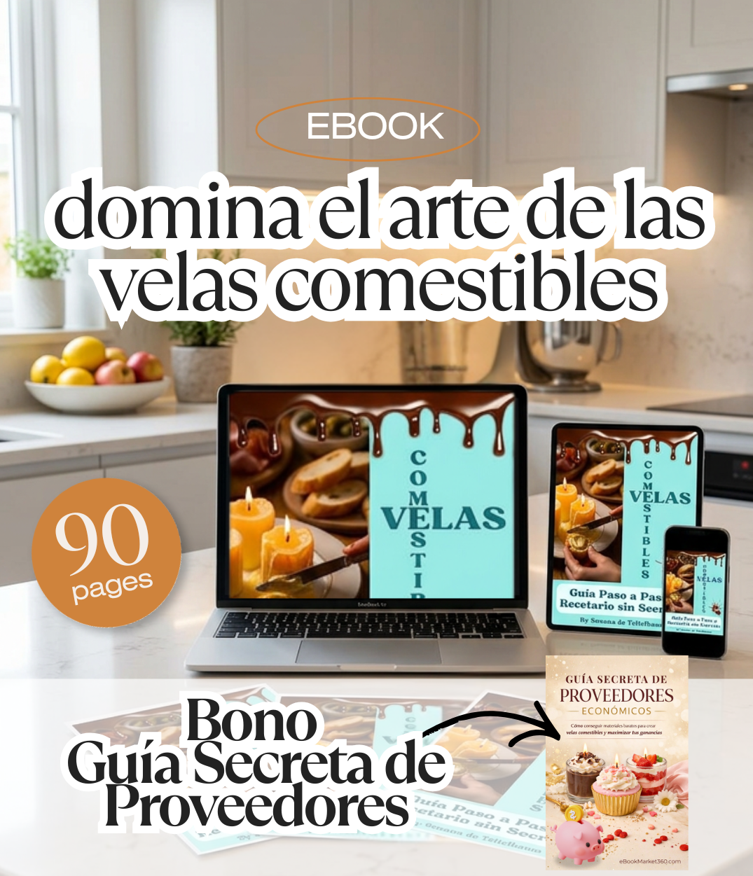 Domina el Arte de la Velas COmestibles