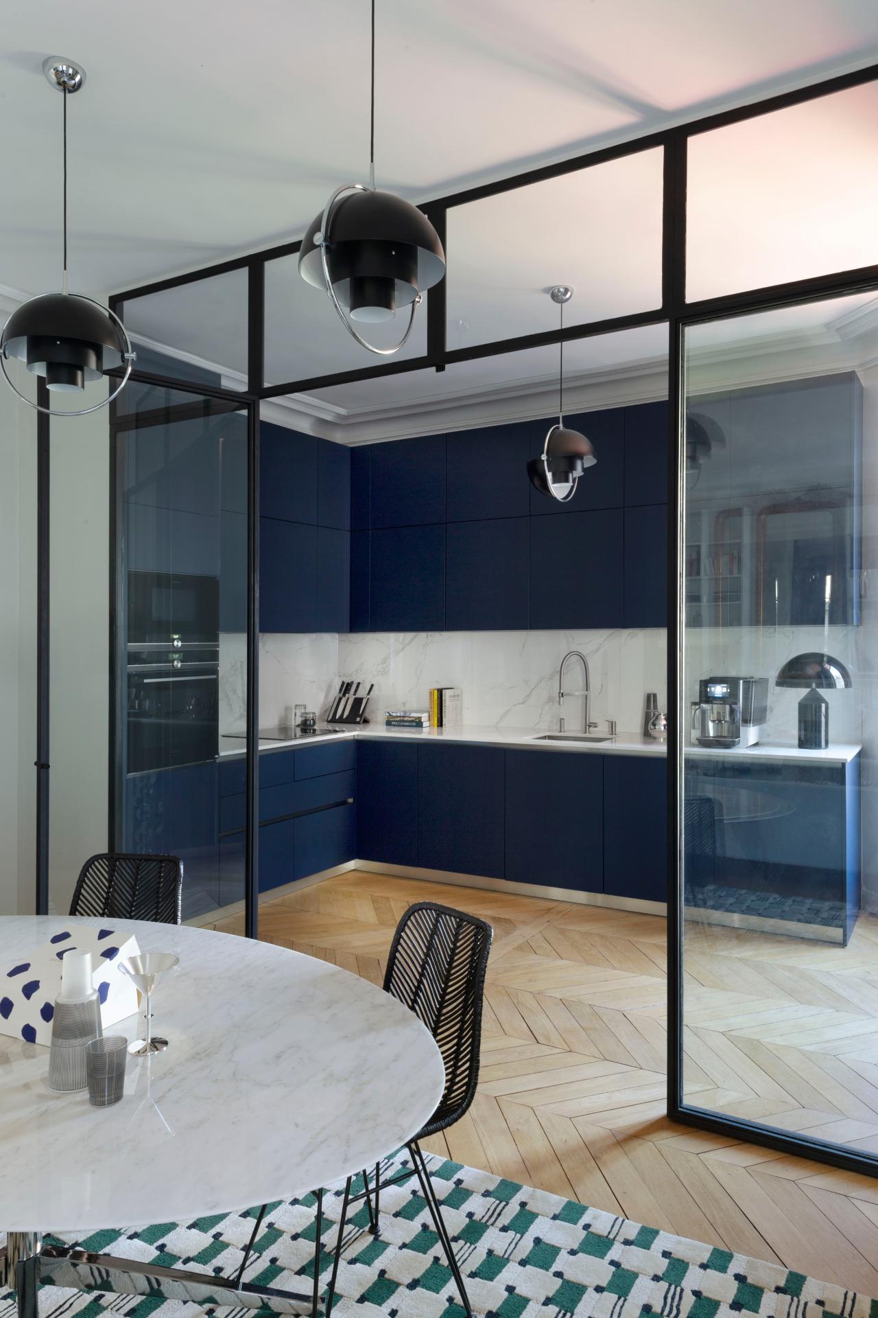 Cuisine bleue