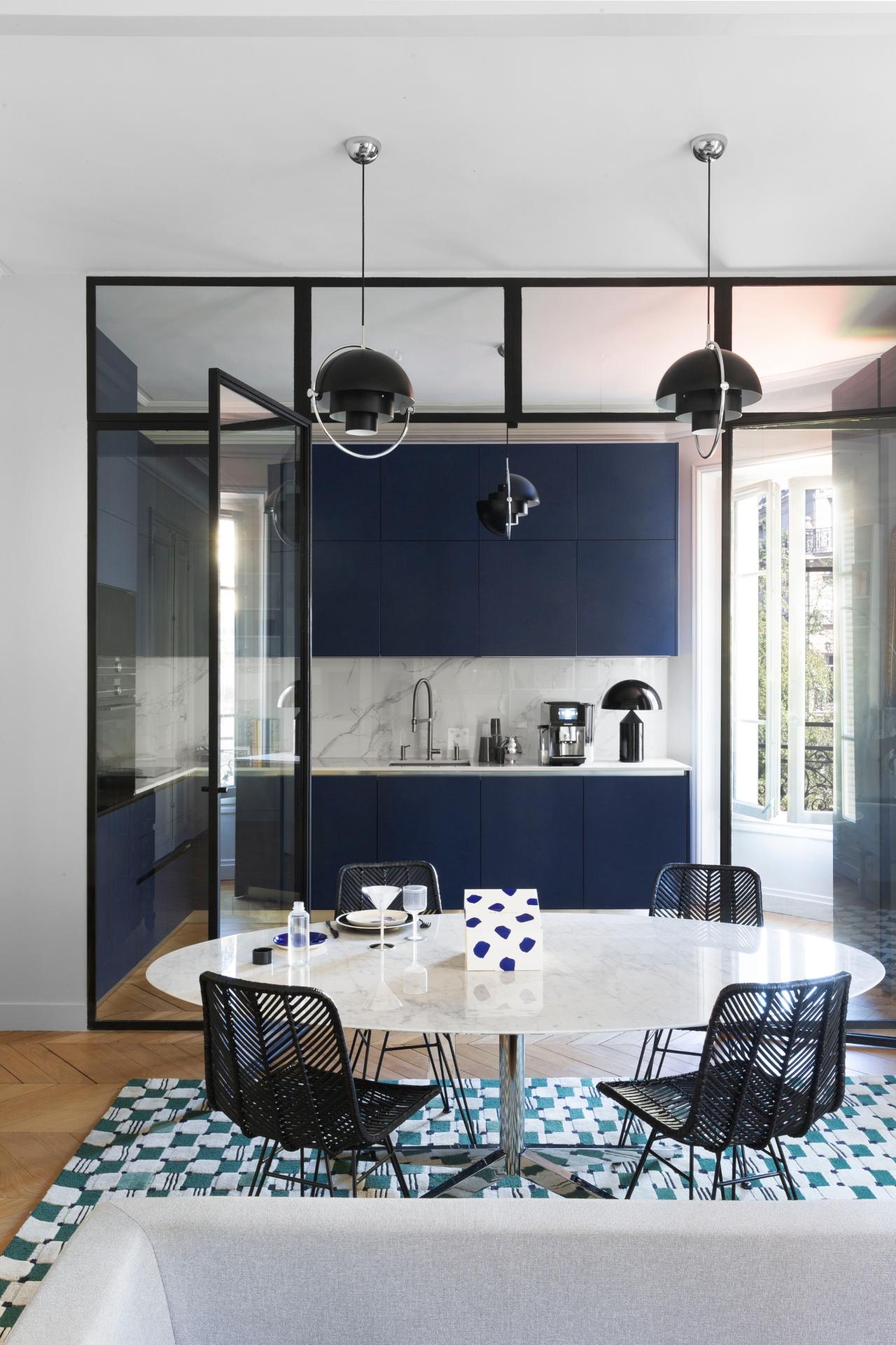 Cuisine bleue