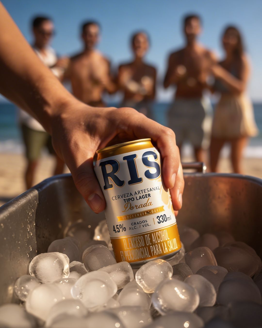 CERVEZA RIS Lata 500 X 24