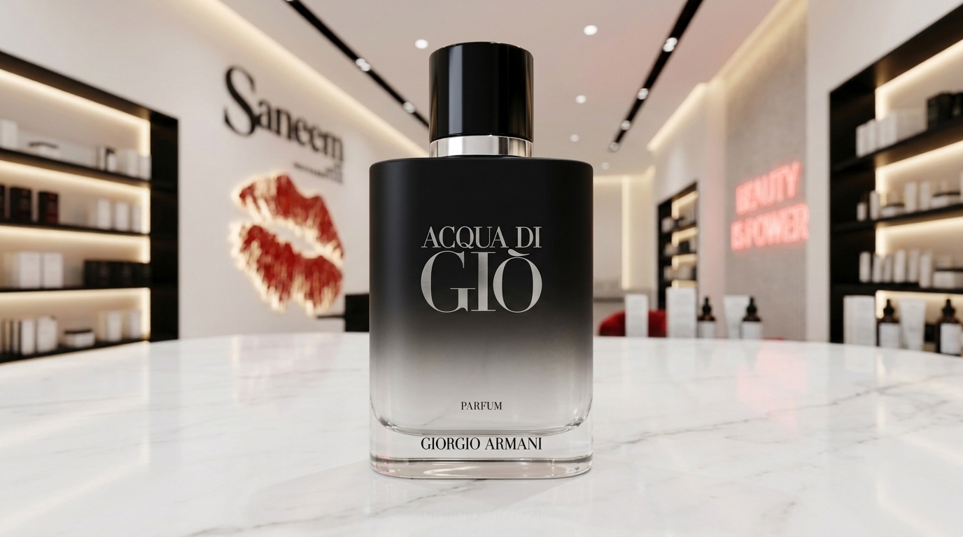 Armani Beauty - Acqua di Giò - Parfum - Cologne for Men - Fresh & Woody Men’s Fragrance - Bergamot, Ginger, Marine, Geranium, Rosemary, Clary Sage, Patchouli, Incense Notes