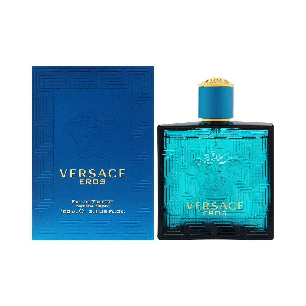  Versace Eros for Men 3.4 oz Eau de Toilette Spray
