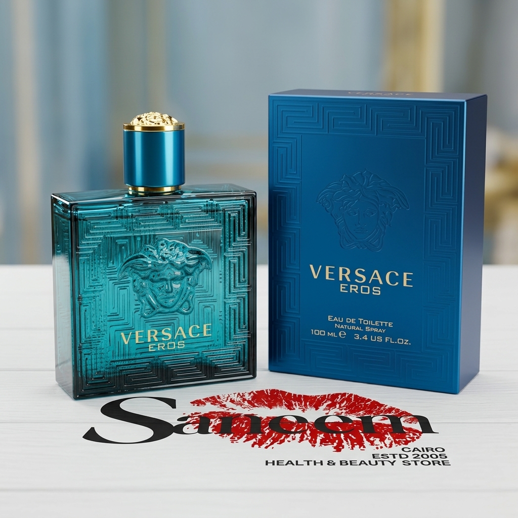  Versace Eros for Men 3.4 oz Eau de Toilette Spray