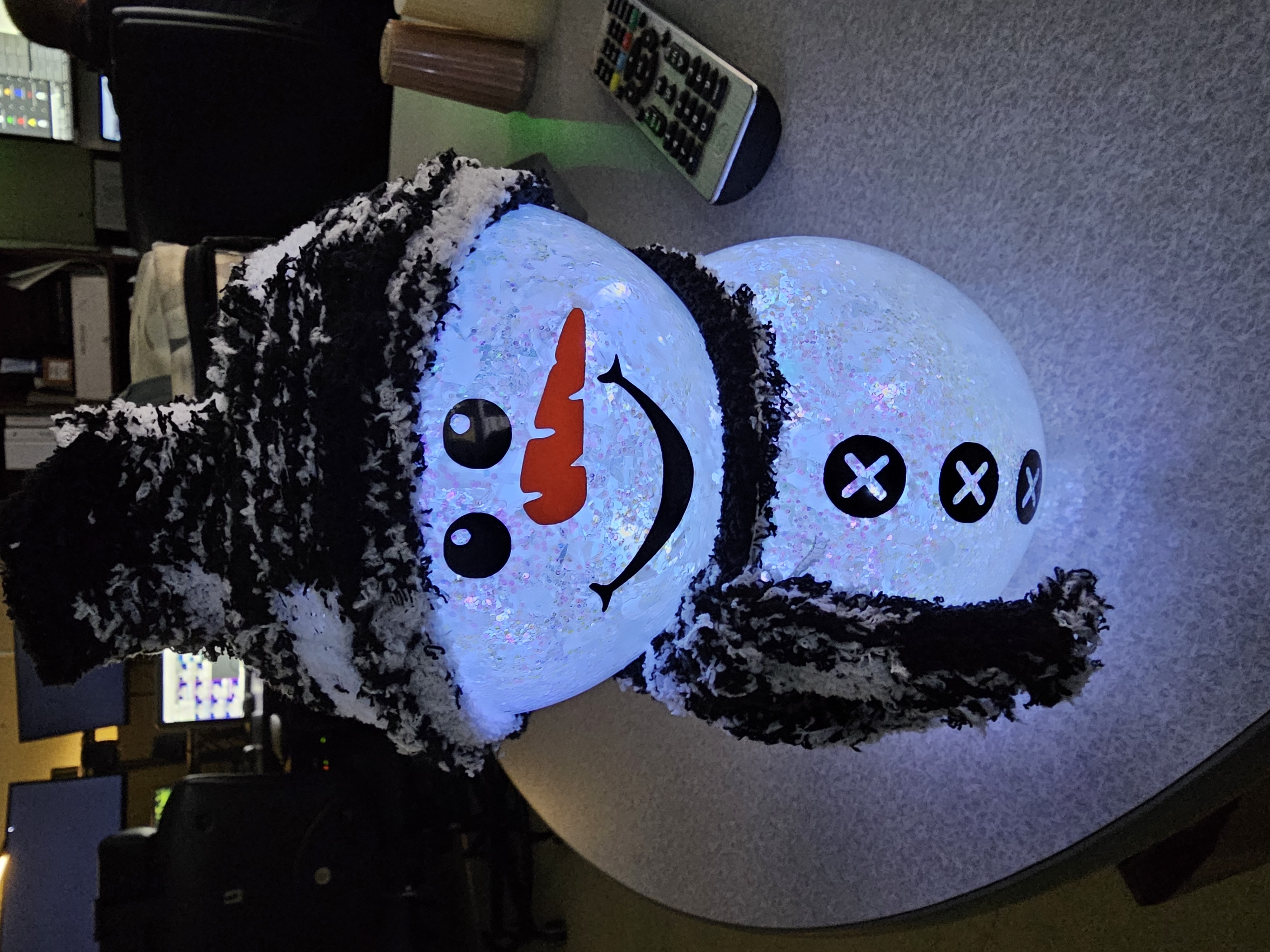 Light-Up Snowman Decor