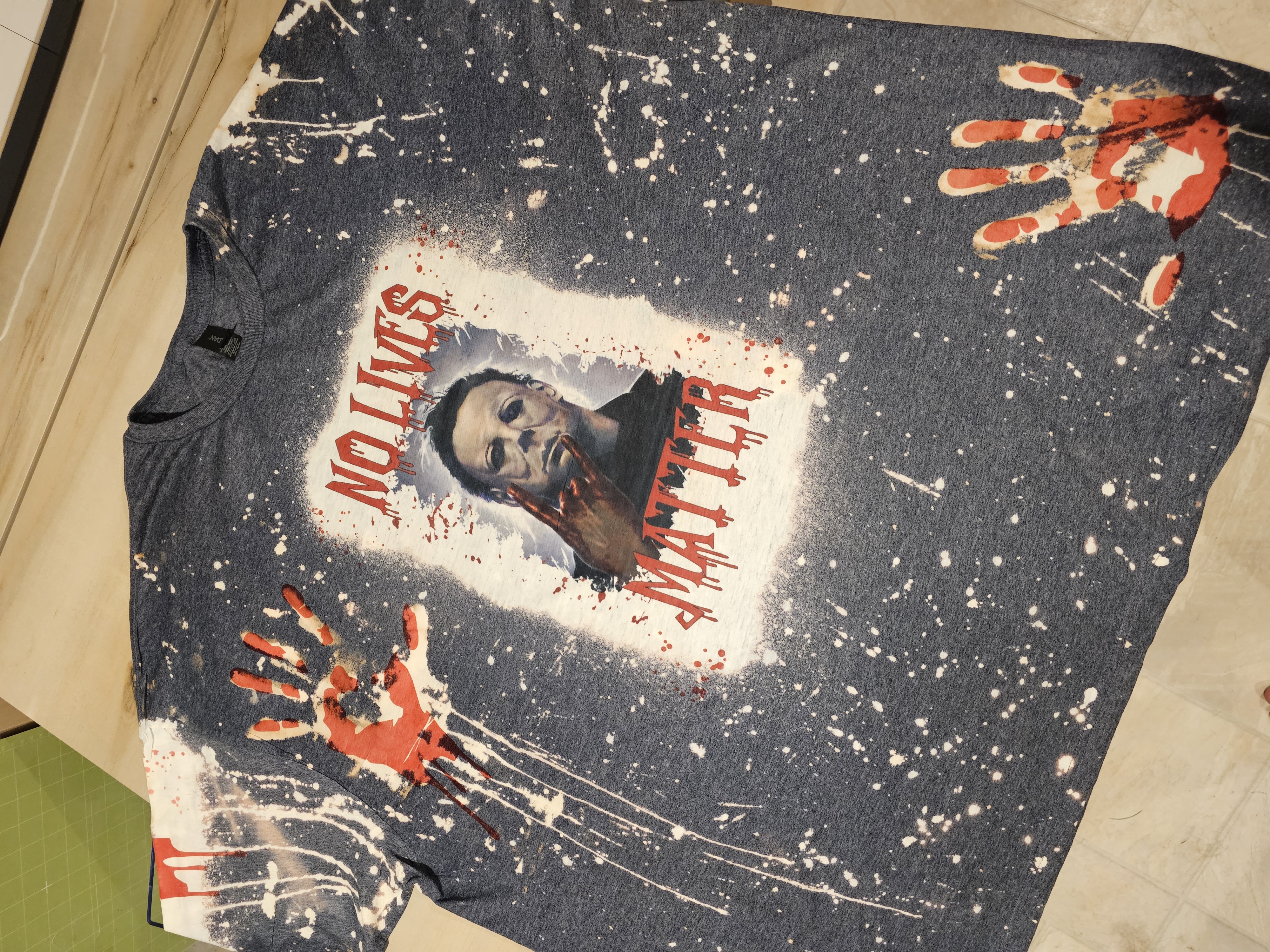 Halloween Horror Graphic T-Shirt