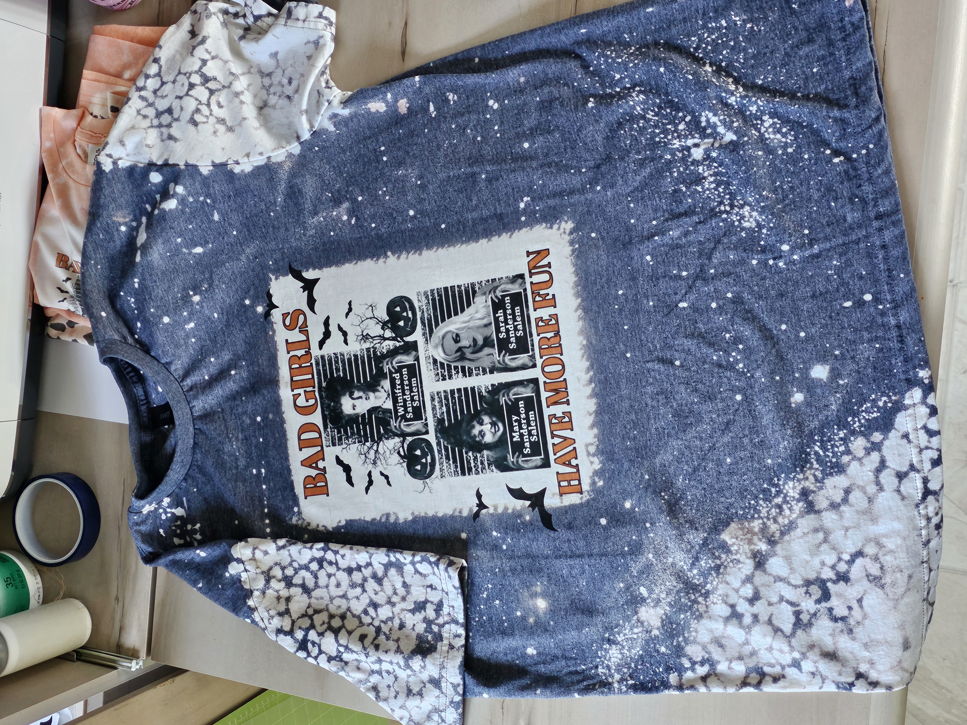 Bad Girls Bleach Wash T-Shirt