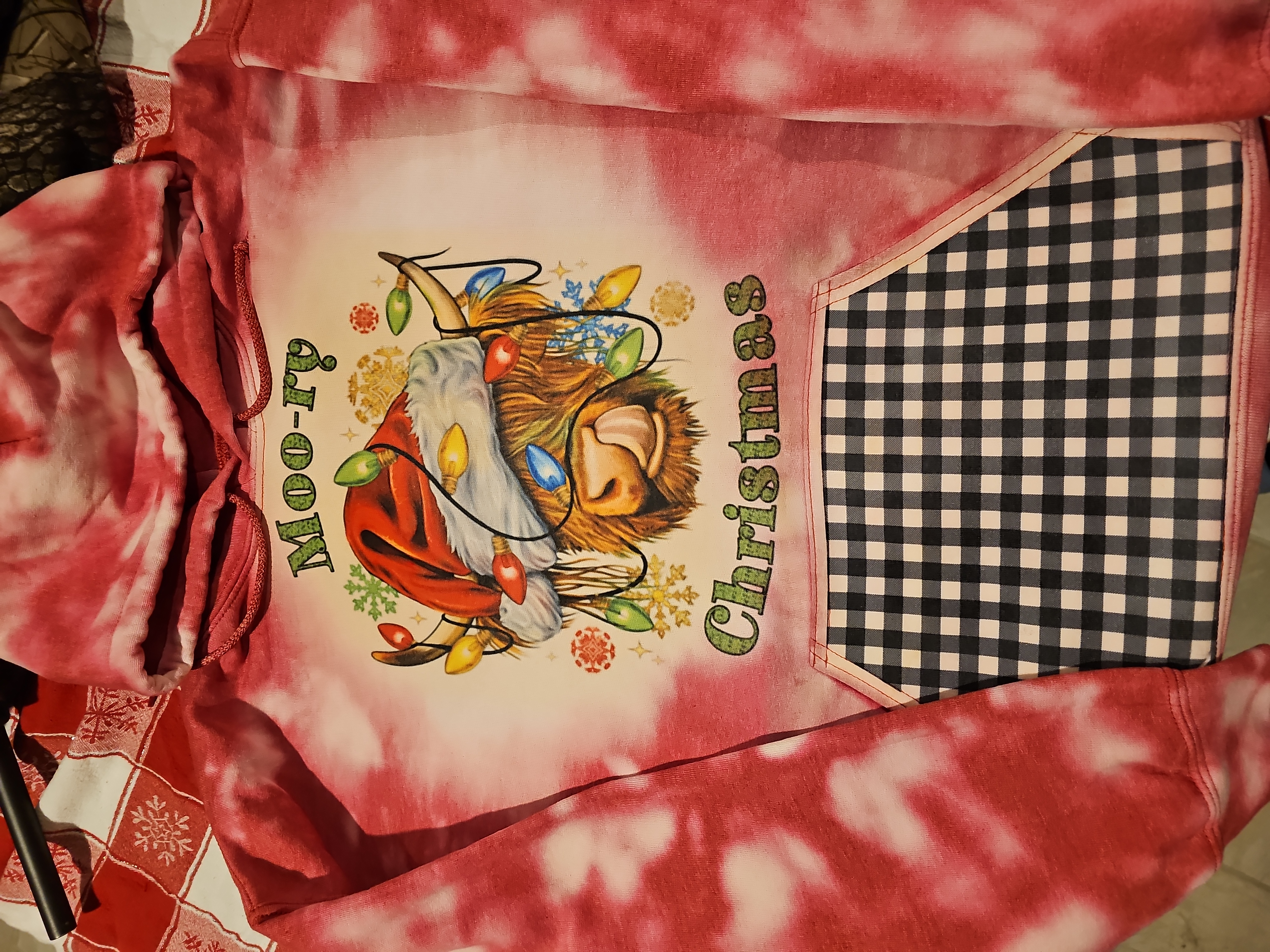 Moo-ry Christmas Hoodie