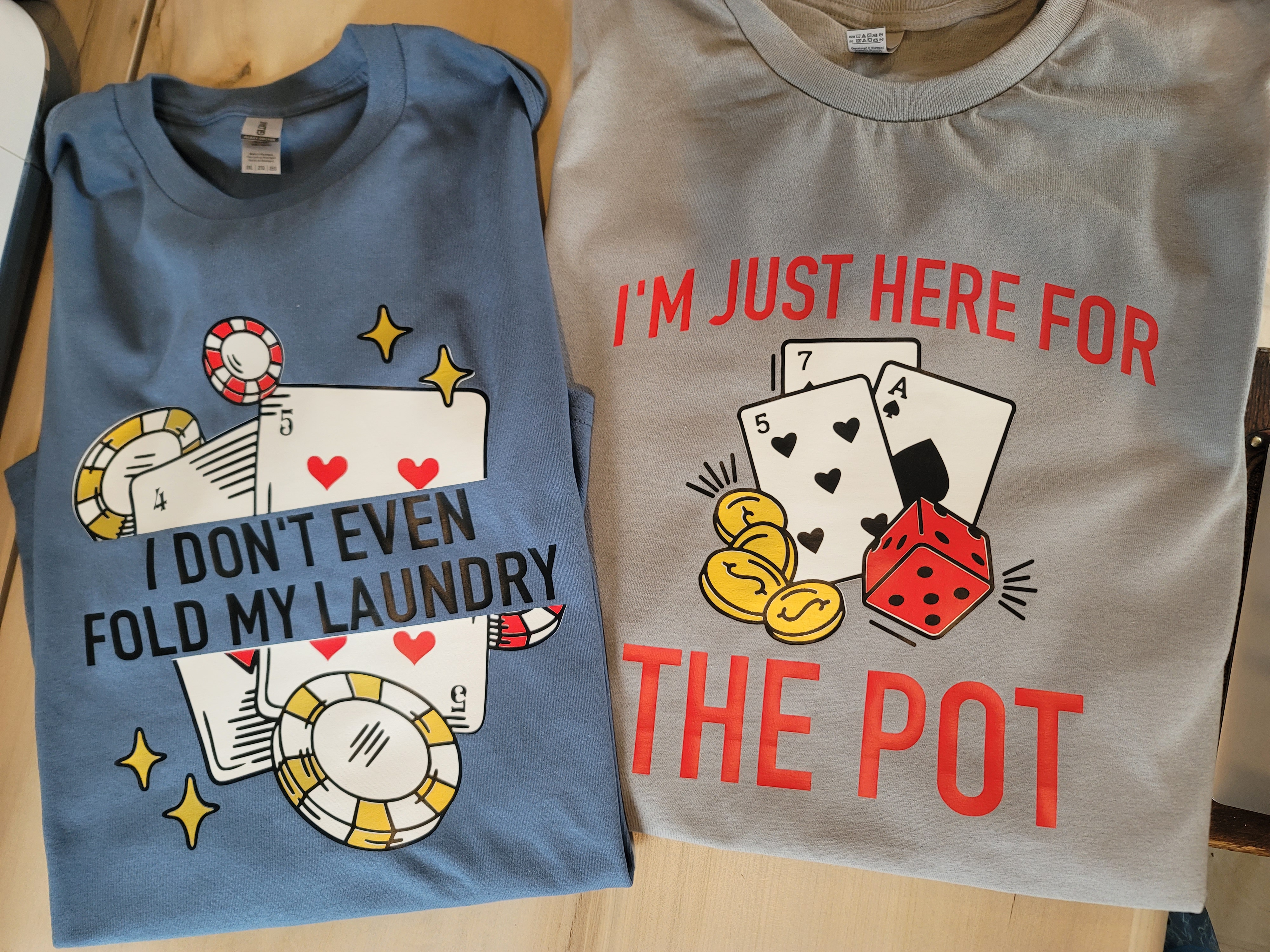 Poker-Themed Funny T-Shirts