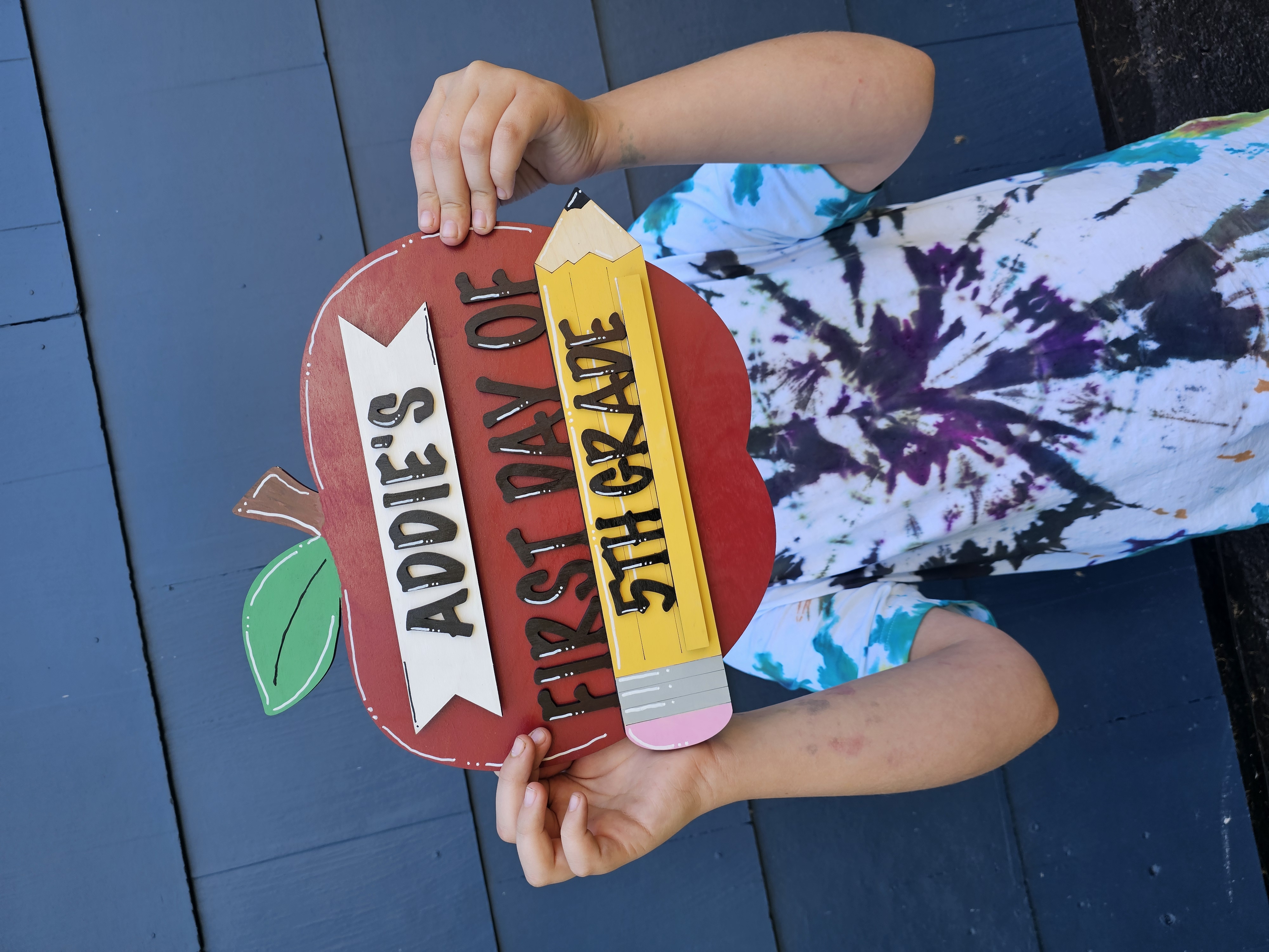 First/Last Day of School Photo Sign
