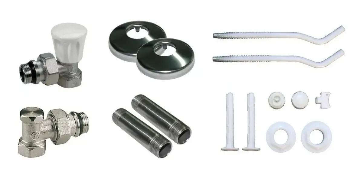 Kit Completo P/radiador Calefacción Válv+detentor + Blister