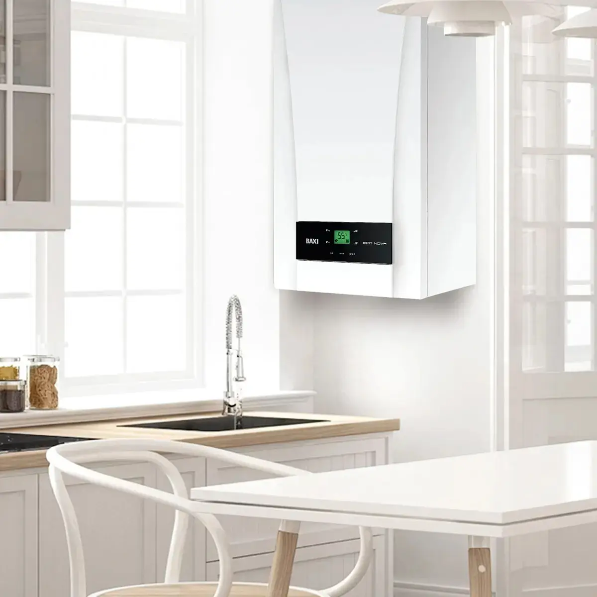 Caldera Mural BAXI Eco Nova 24 F Dual Tiro Forzado