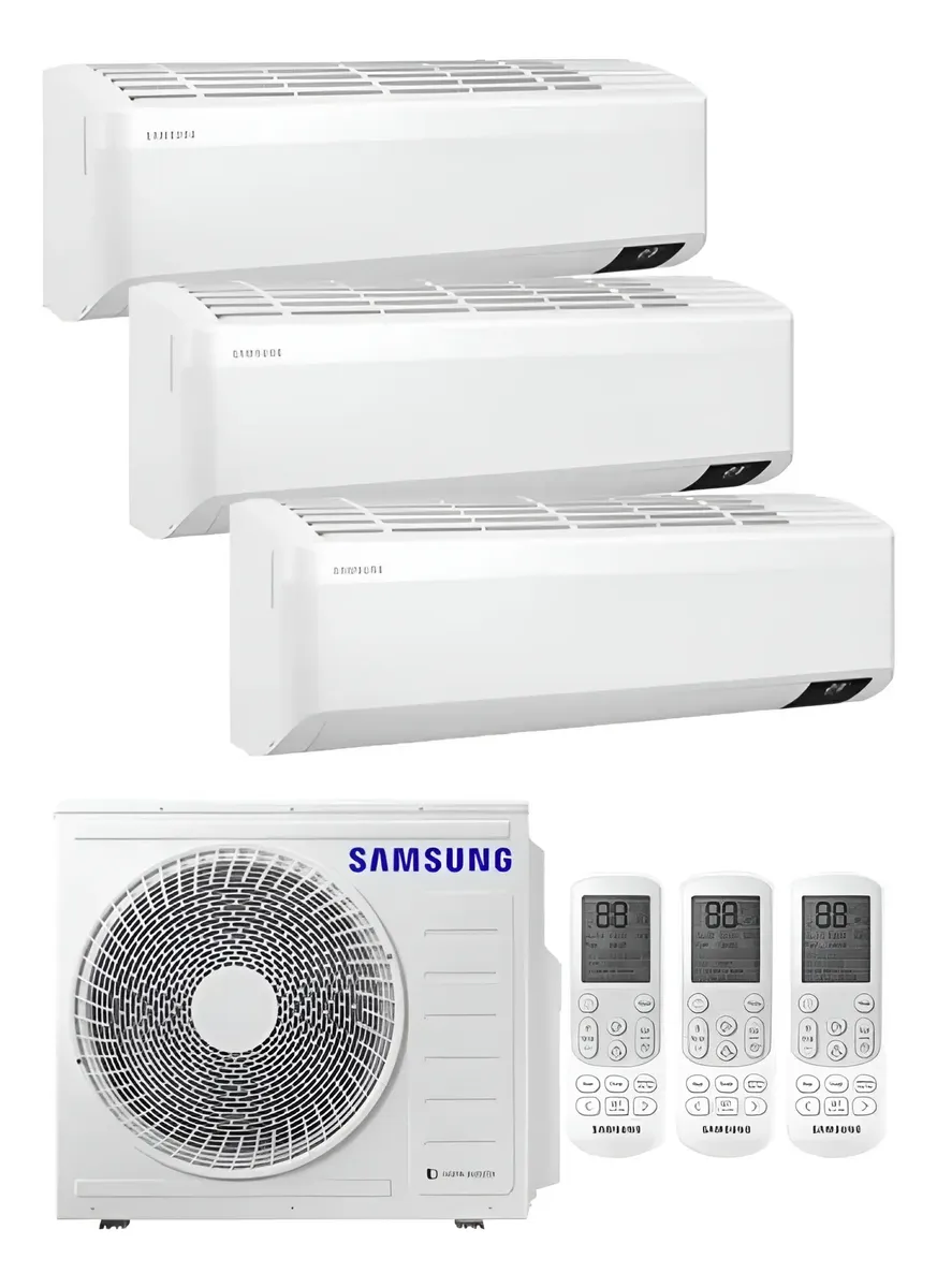 Aire Acondicionado Samsung Multi Split Cond. 10kw + 5 X 2500