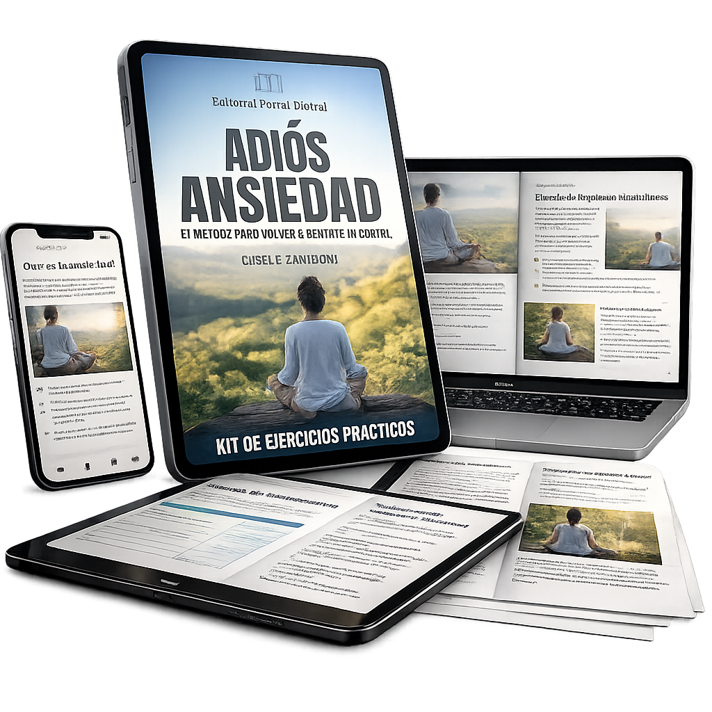 Adiós Ansiedad: Método Práctico para Calmar tu Mente y Dejar de Sobrepensar