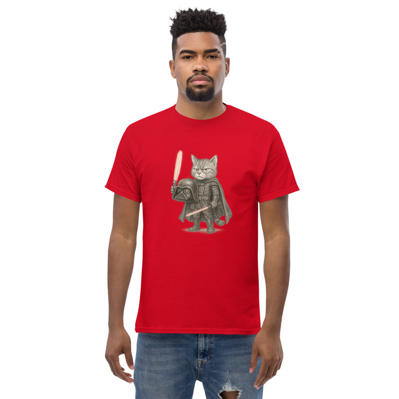 Unisex classic tee Darth Kitty -The Snack Strikes Back