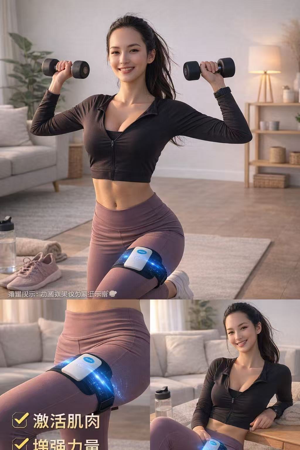 Smart BFR Muscle Stimulator Training Device