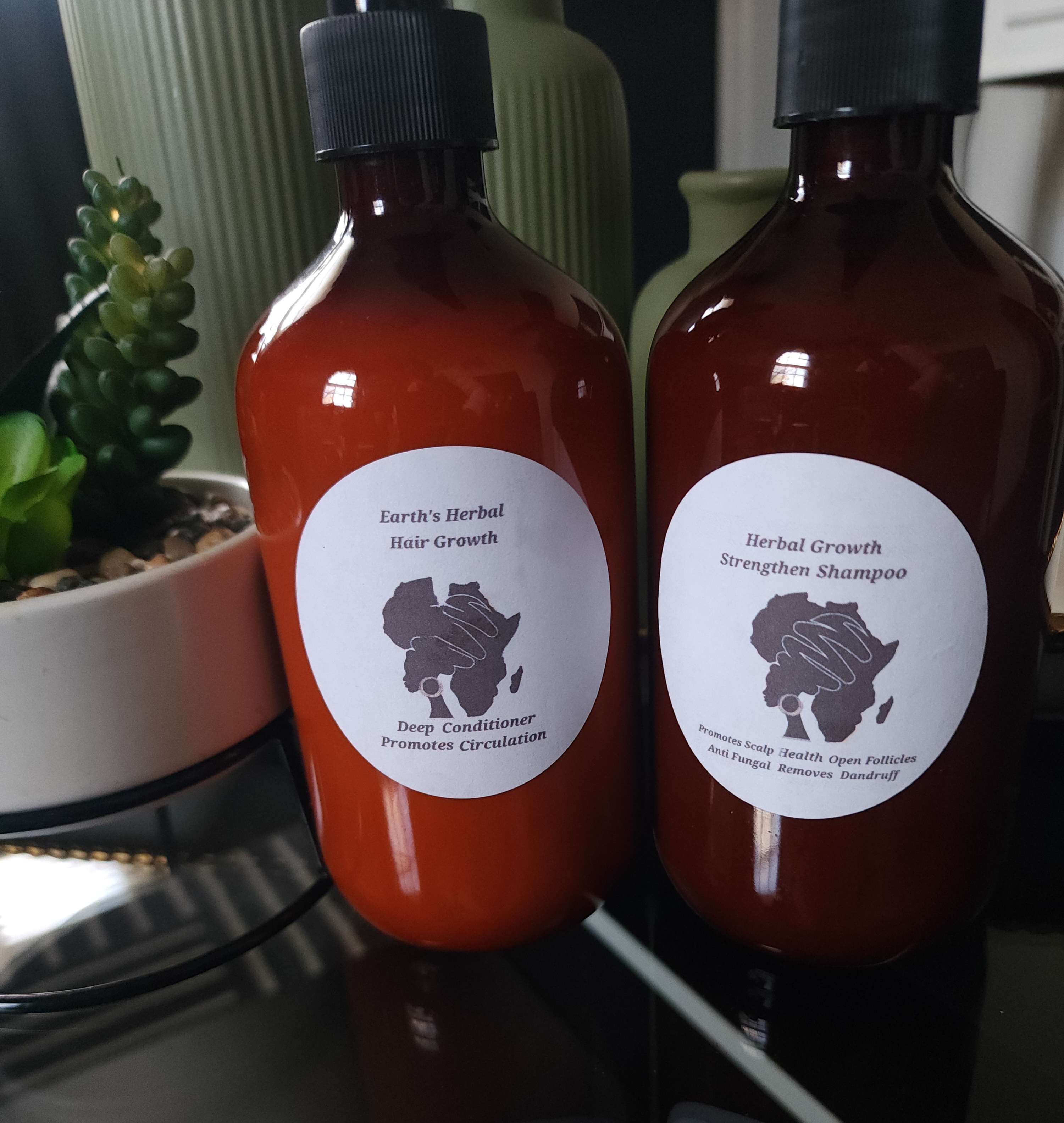 Earth's Herbal Hair Growth Set