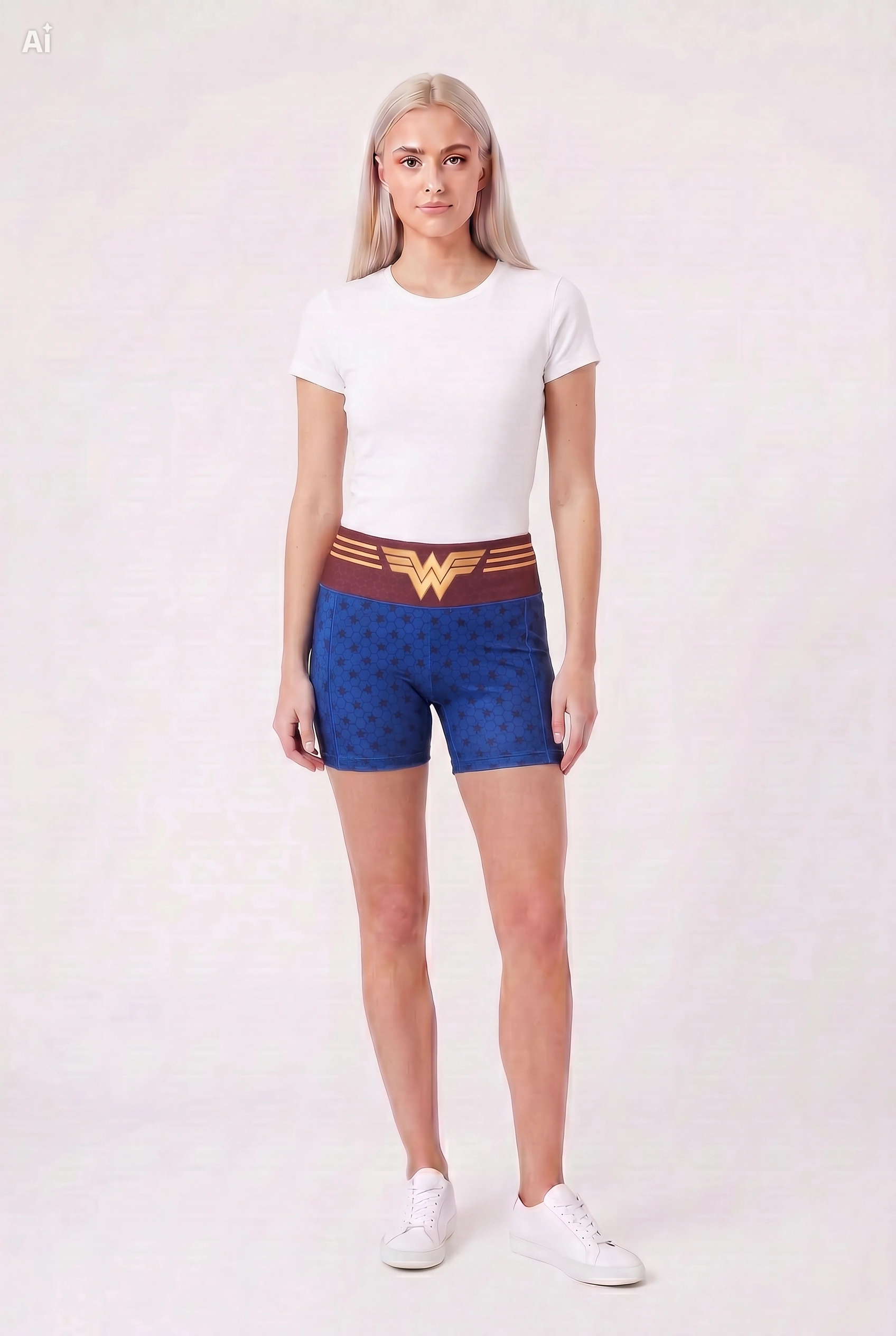 Shorts Mujer Wonder Woman SPORT HERO TALLA M