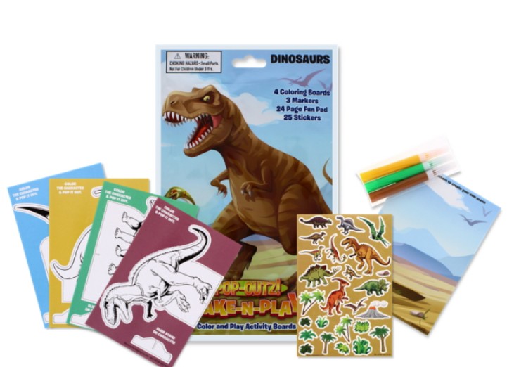 Kit de actividades de dinosaurios 