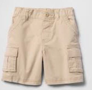 Bermuda cargo beige niño GAP Talla 12