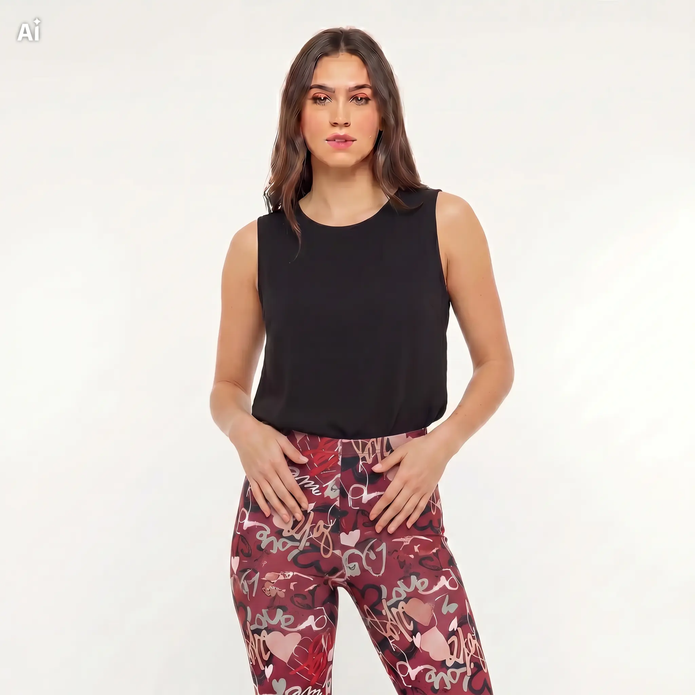 Mallas multicolor talla XS para jovencita